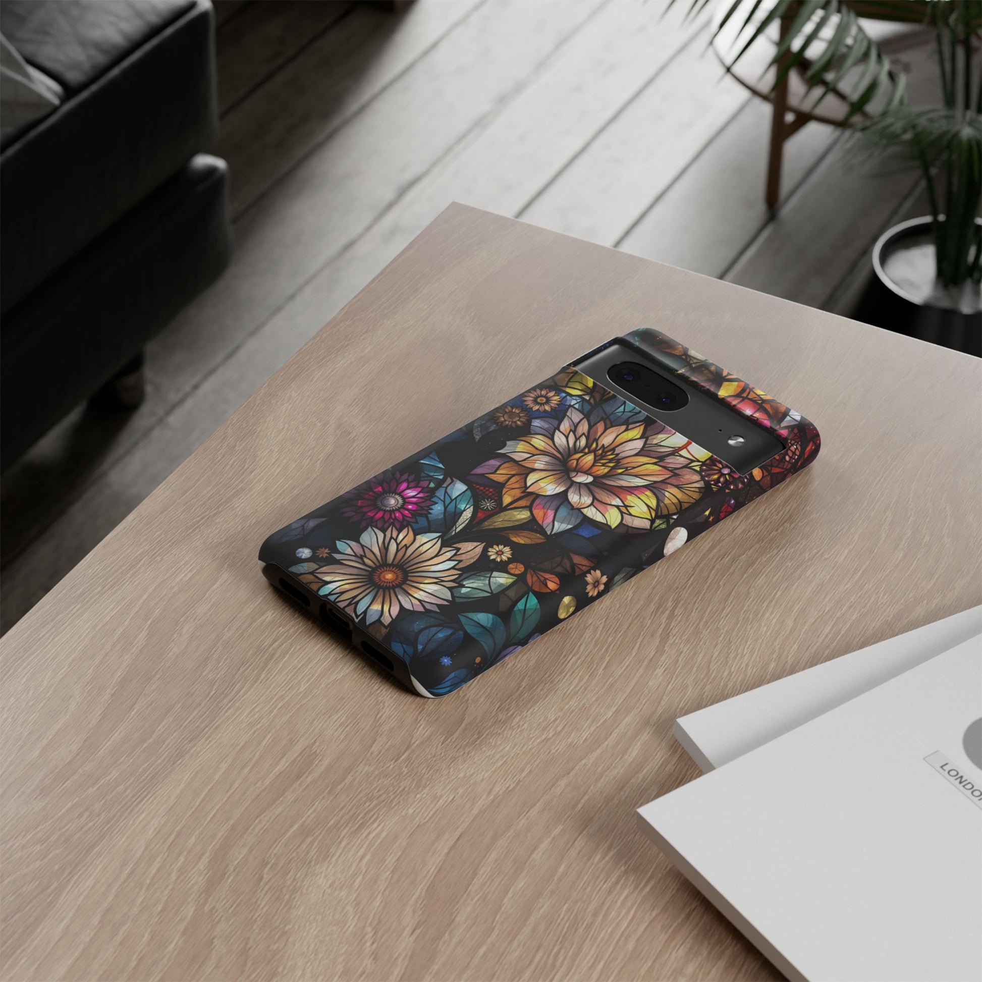 Floral Phone Case - Vibrant Petal Pattern, Tough Protection, Stylish Accessory, Gift for Nature Lovers, Eco-Friendly Design, Floral Art