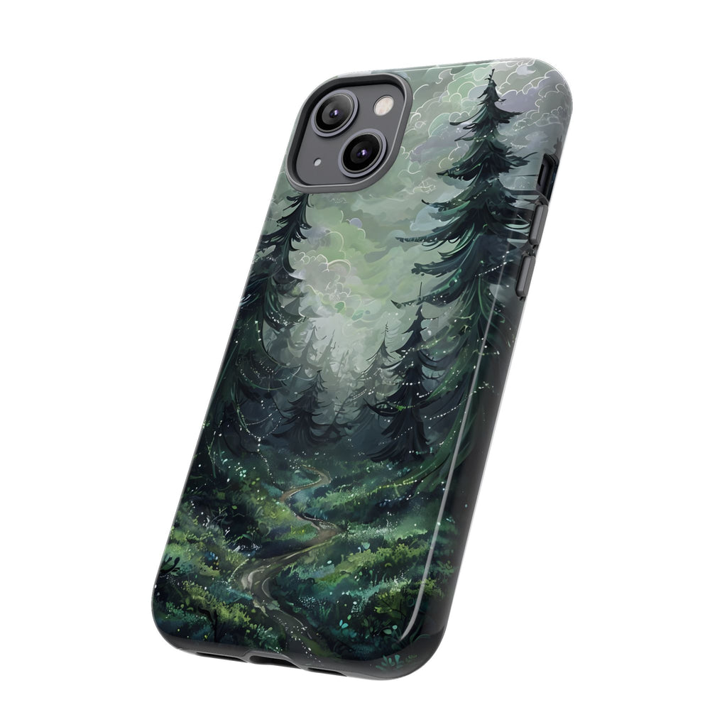 Phone Case, Whimsical Enchanted Forest, Tough Protective Cover, Unique Gift, Trendy