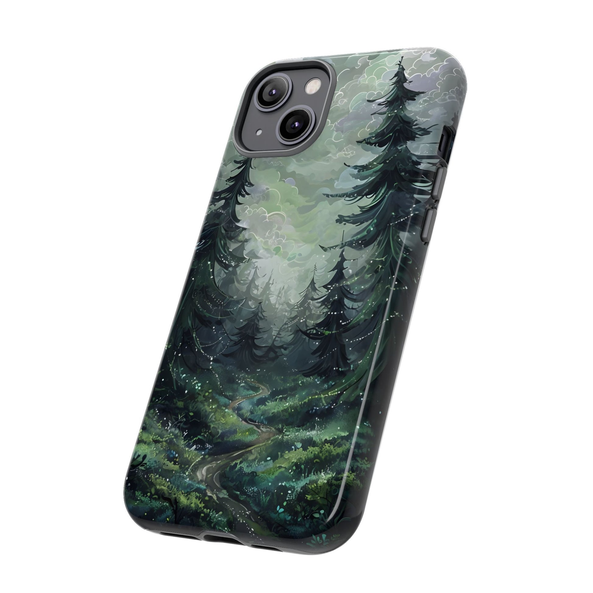 Phone Case, Whimsical Enchanted Forest, Tough Protective Cover, Unique Gift, Trendy