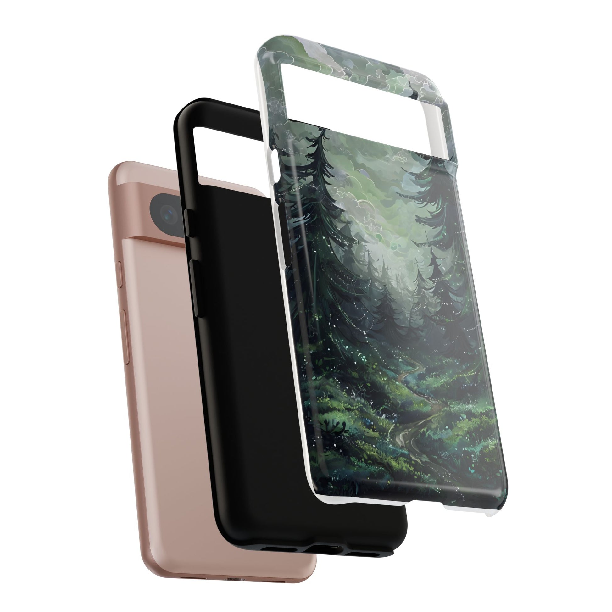 Phone Case, Whimsical Enchanted Forest, Tough Protective Cover, Unique Gift, Trendy