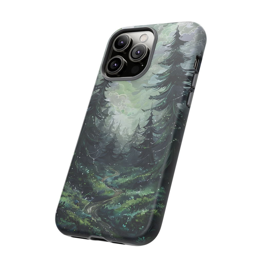 Phone Case, Whimsical Enchanted Forest, Tough Protective Cover, Unique Gift, Trendy