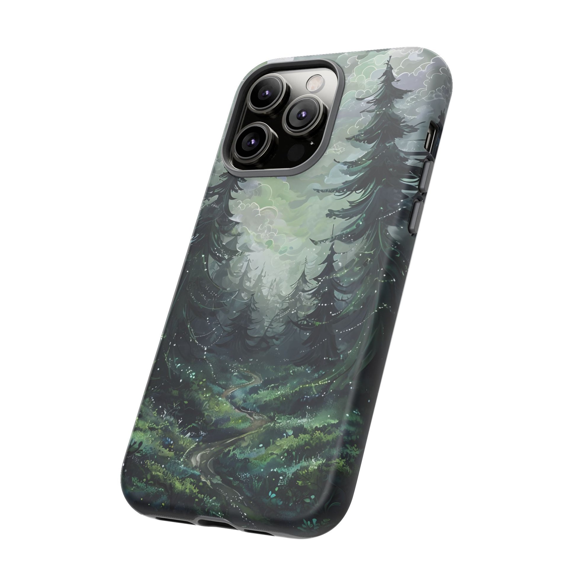 Phone Case, Whimsical Enchanted Forest, Tough Protective Cover, Unique Gift, Trendy