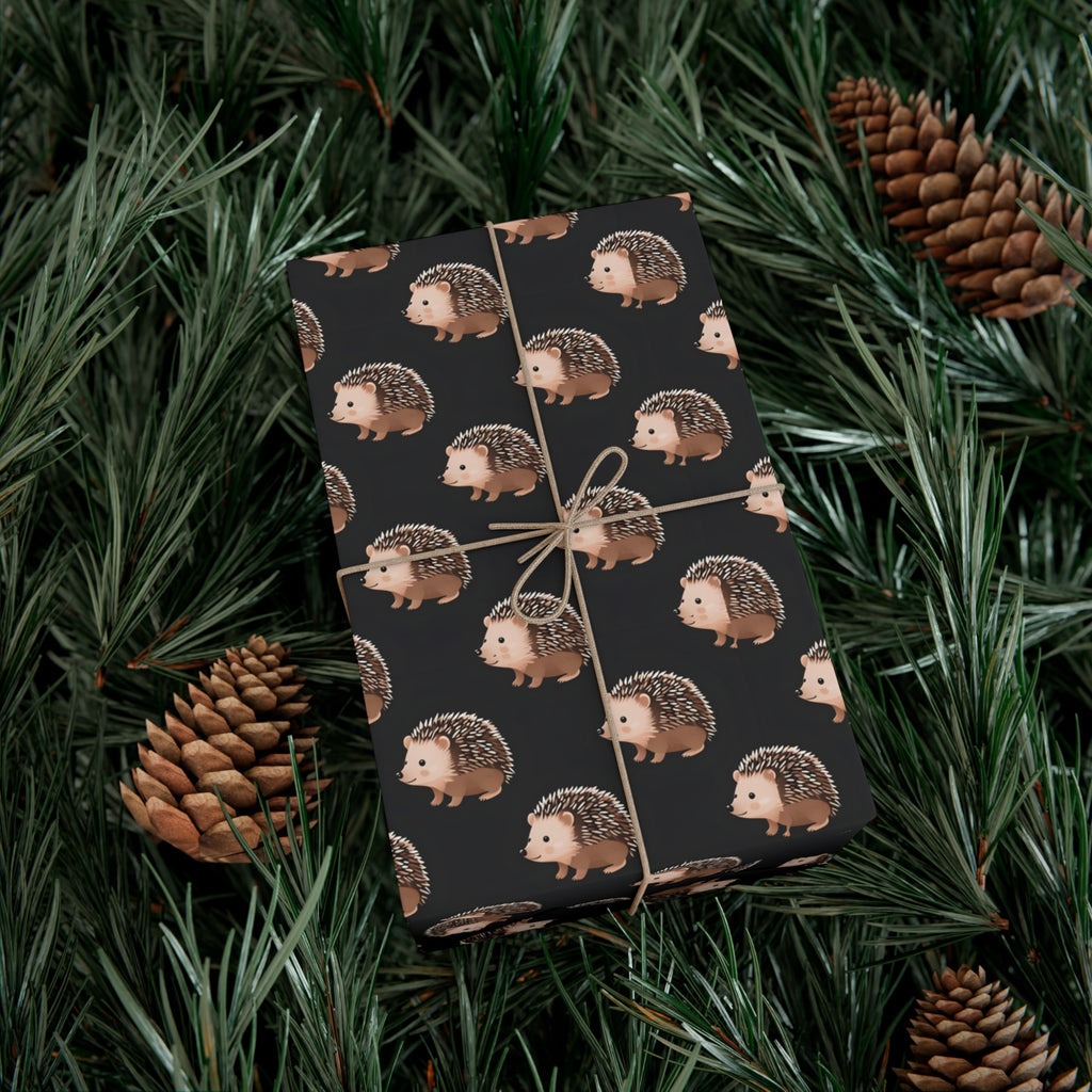 Gift Wrap Papers, Wrapping Paper with Cute Hedgehogs - Perfect for Gifts, Birthdays, Holidays, DIY Projects, Scrapbooking
