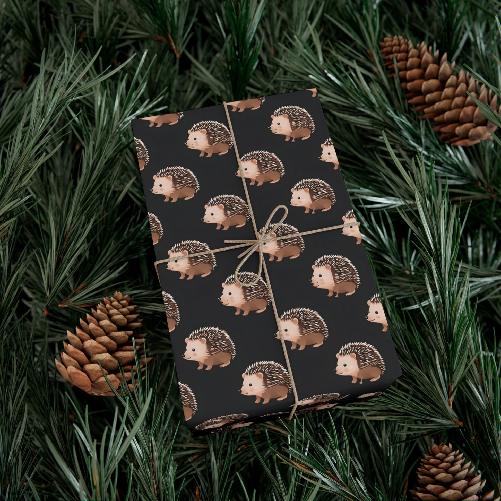 Gift Wrap Papers, Wrapping Paper with Cute Hedgehogs - Perfect for Gifts, Birthdays, Holidays, DIY Projects, Scrapbooking