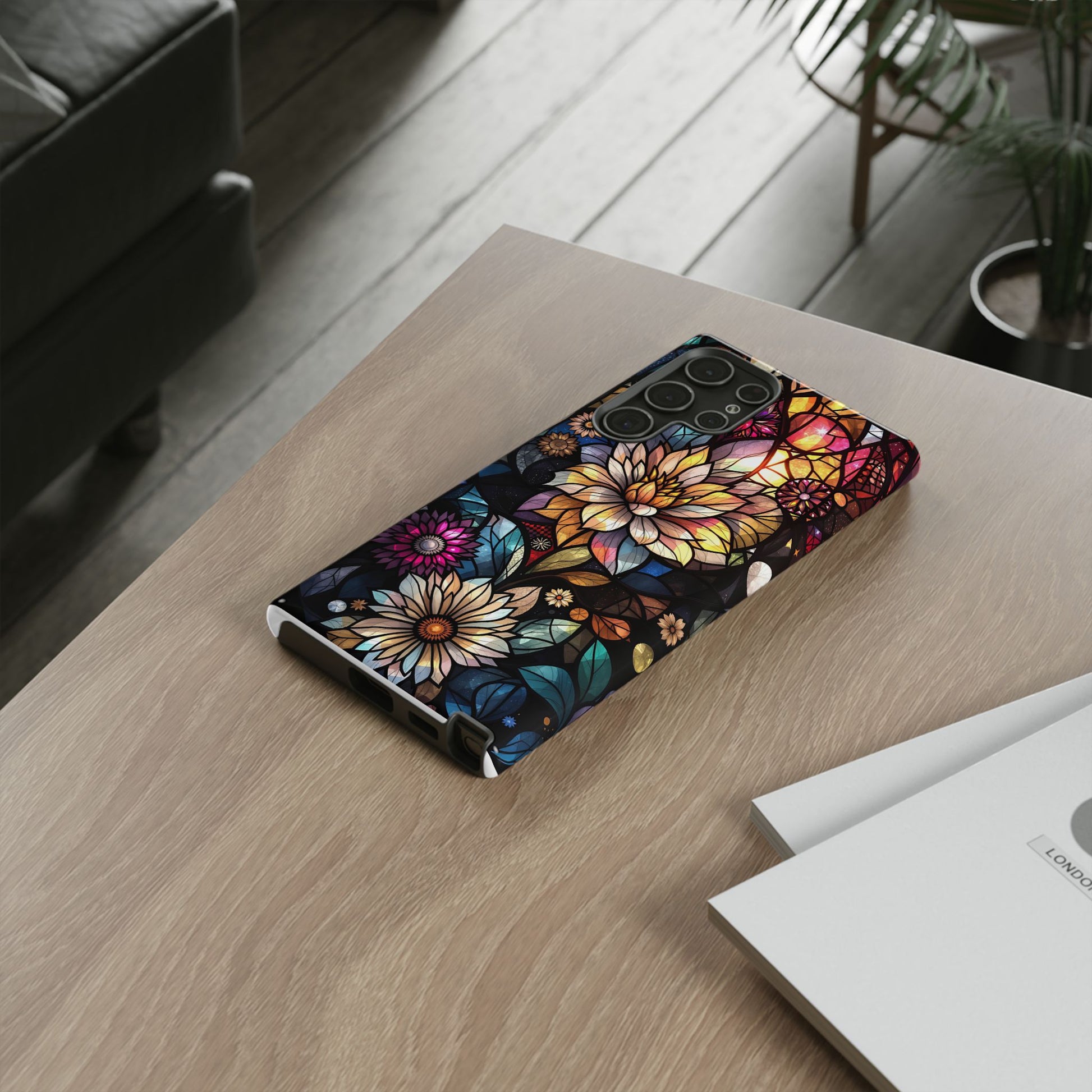 Floral Phone Case - Vibrant Petal Pattern, Tough Protection, Stylish Accessory, Gift for Nature Lovers, Eco-Friendly Design, Floral Art