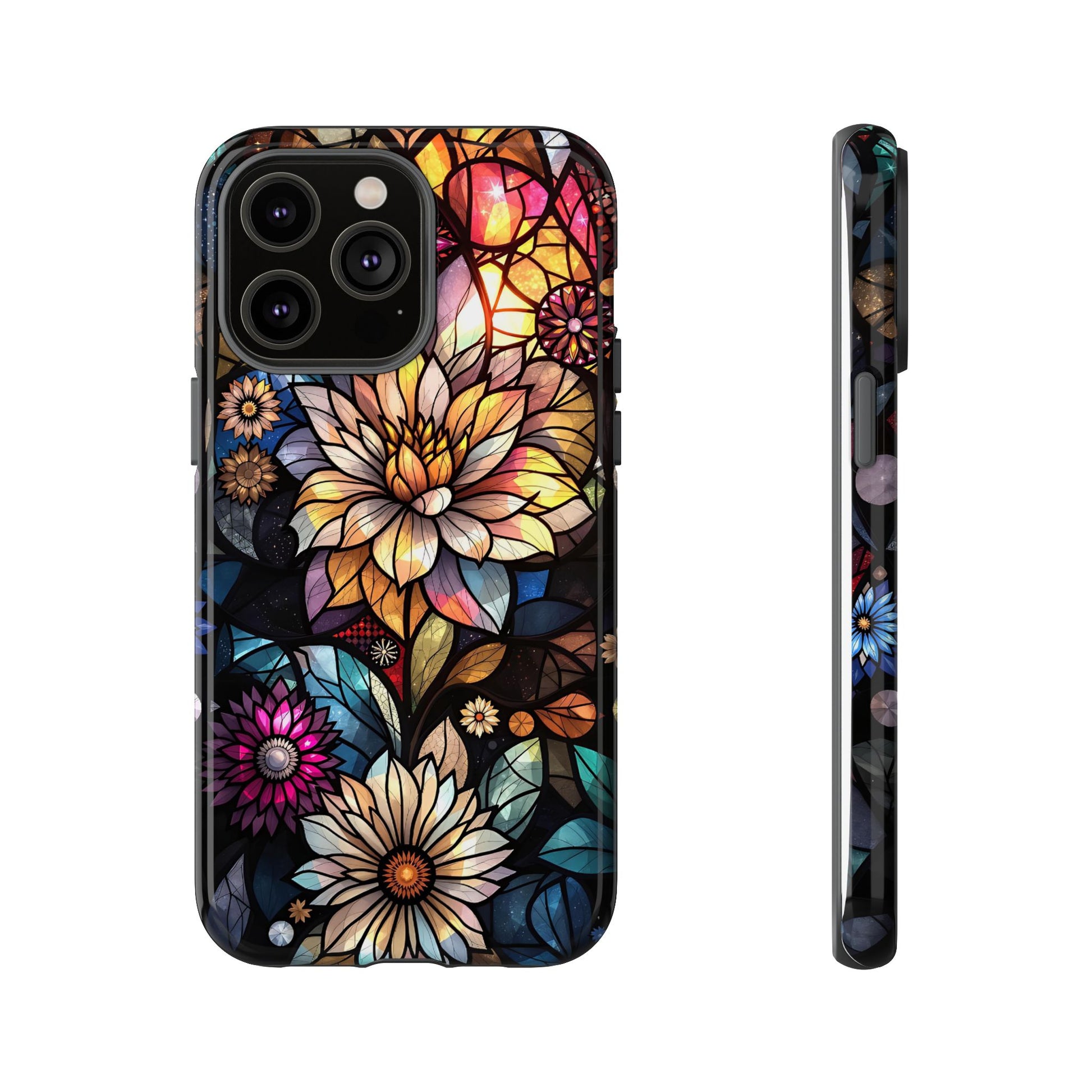 Floral Phone Case - Vibrant Petal Pattern, Tough Protection, Stylish Accessory, Gift for Nature Lovers, Eco-Friendly Design, Floral Art