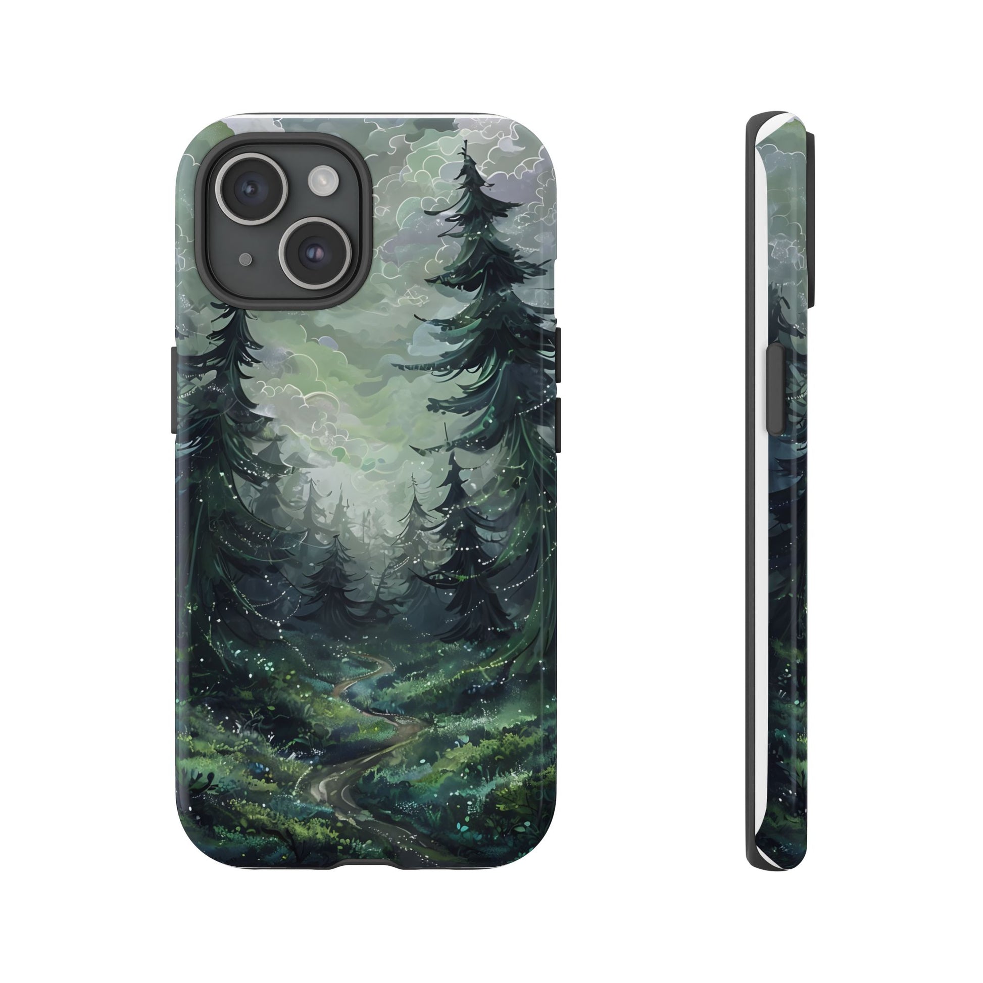 Phone Case, Whimsical Enchanted Forest, Tough Protective Cover, Unique Gift, Trendy