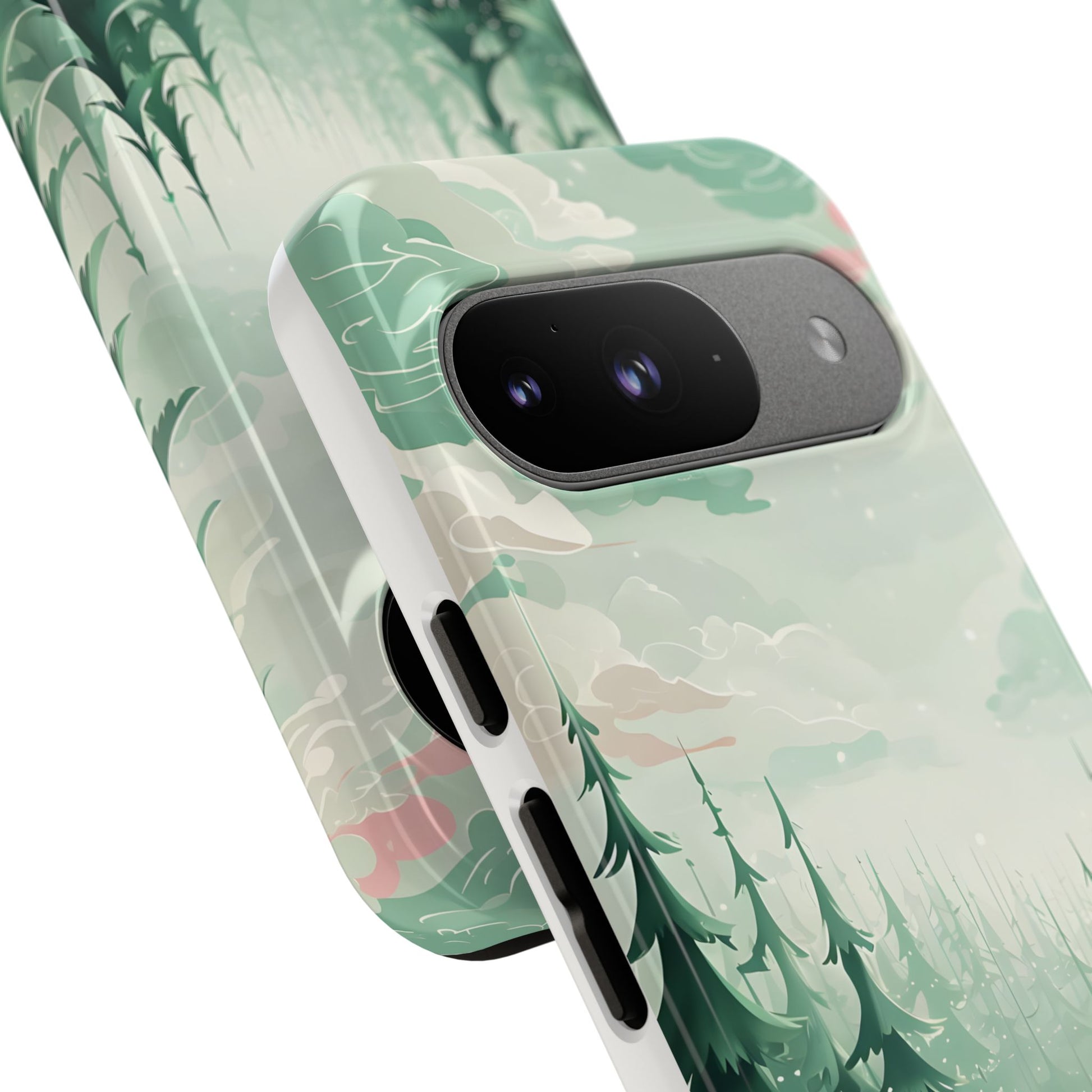Phone Case, Tough Cover, Whimsical Enchanted Forest, Protective Phone Accessories, Forest Theme Phone Skin