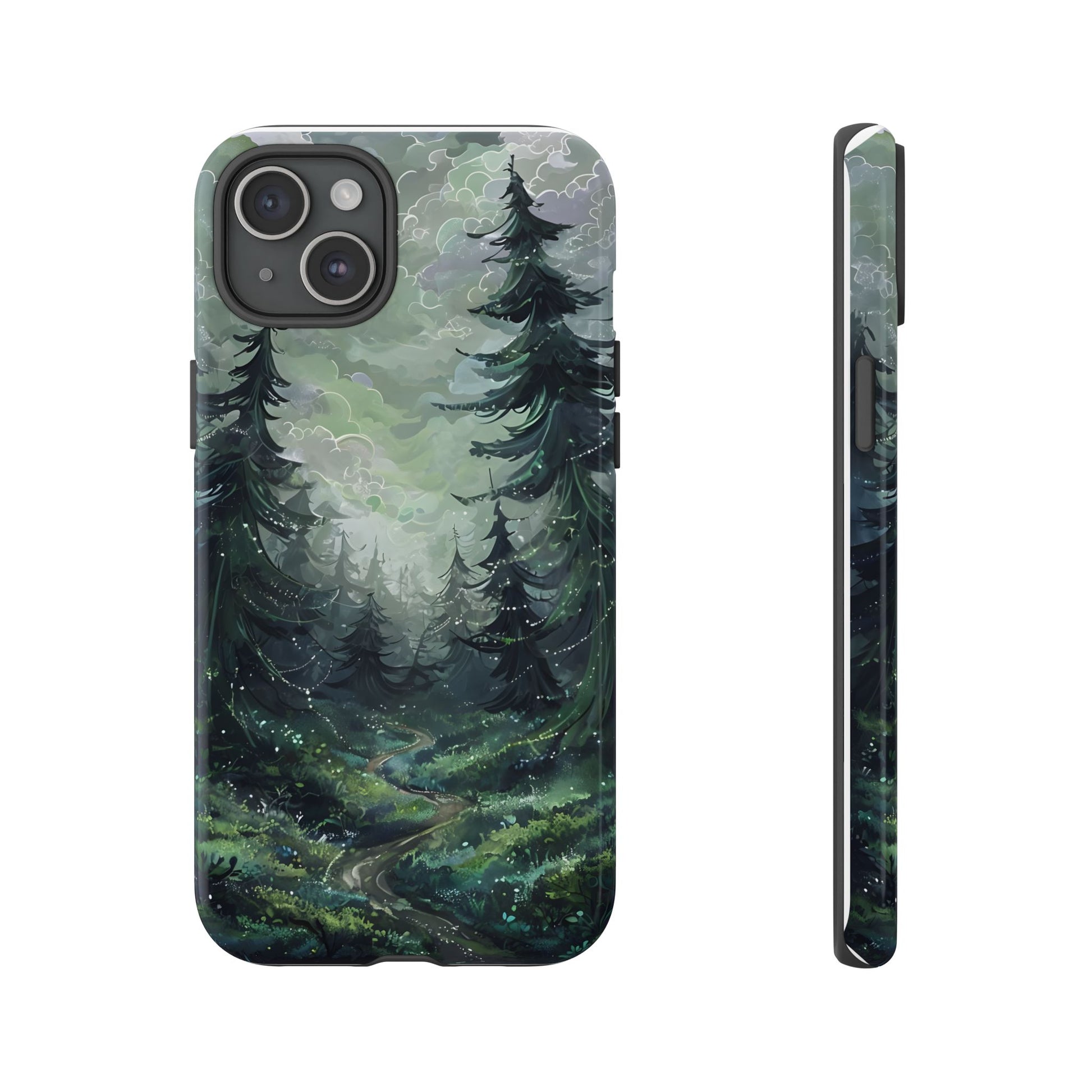 Phone Case, Whimsical Enchanted Forest, Tough Protective Cover, Unique Gift, Trendy