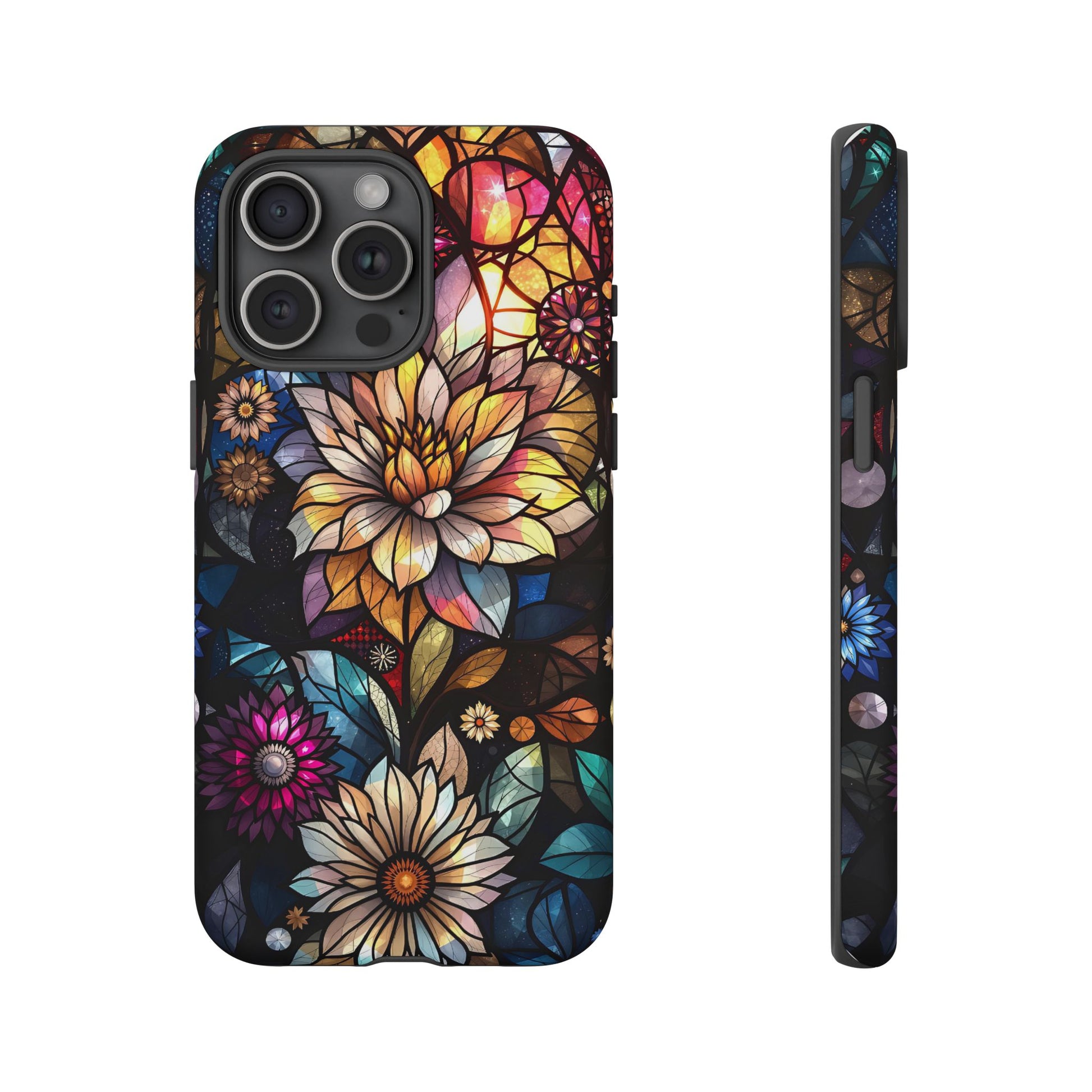Floral Phone Case - Vibrant Petal Pattern, Tough Protection, Stylish Accessory, Gift for Nature Lovers, Eco-Friendly Design, Floral Art