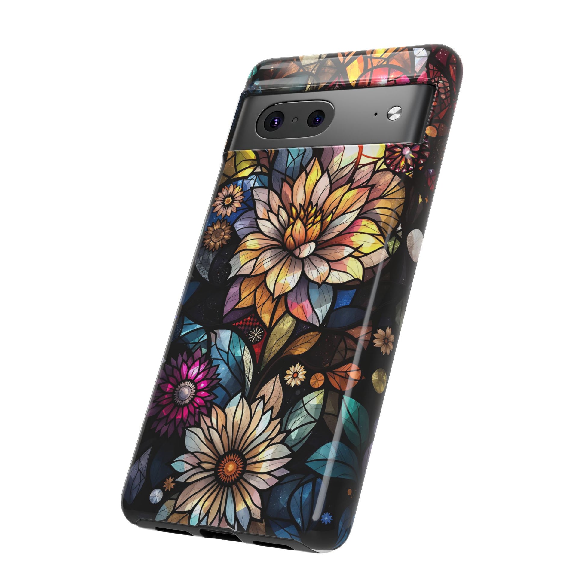 Floral Phone Case - Vibrant Petal Pattern, Tough Protection, Stylish Accessory, Gift for Nature Lovers, Eco-Friendly Design, Floral Art