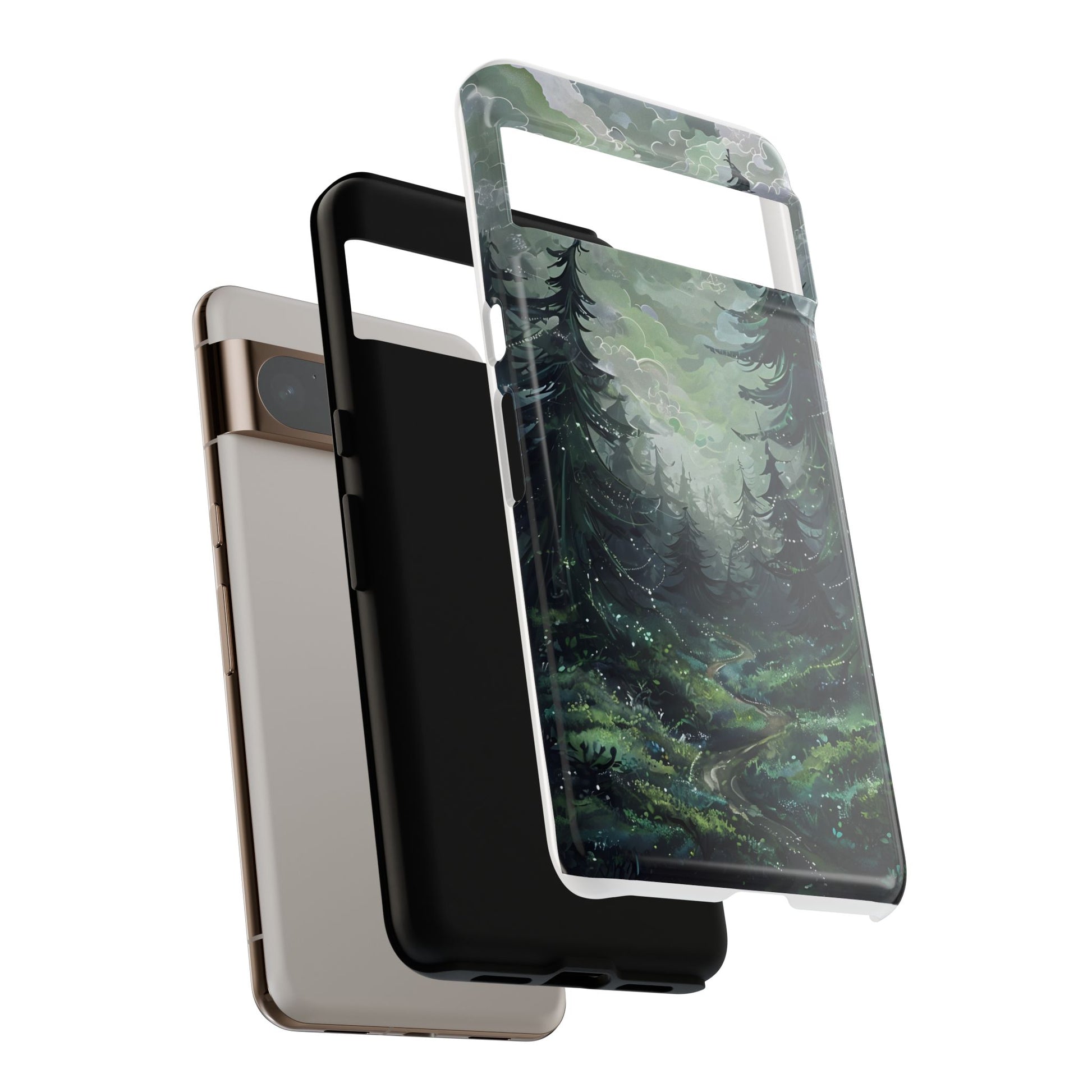Phone Case, Whimsical Enchanted Forest, Tough Protective Cover, Unique Gift, Trendy