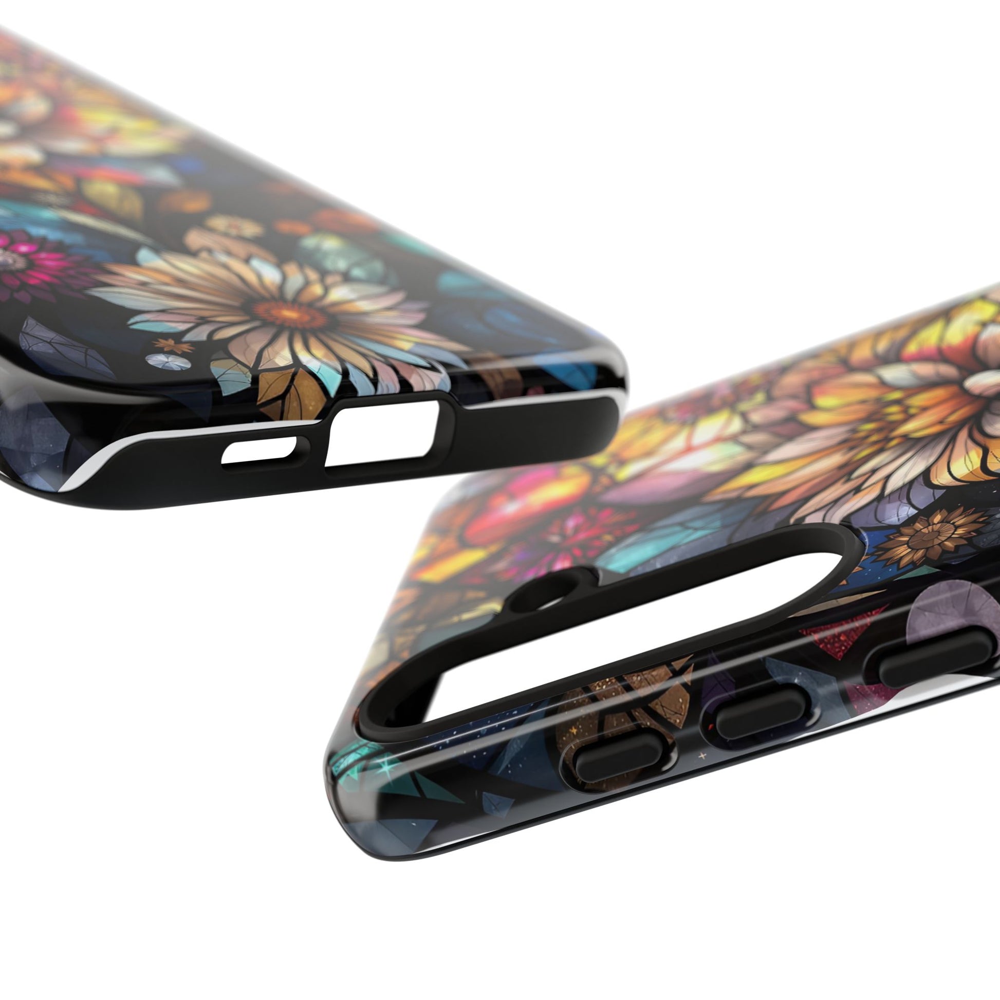Floral Phone Case - Vibrant Petal Pattern, Tough Protection, Stylish Accessory, Gift for Nature Lovers, Eco-Friendly Design, Floral Art