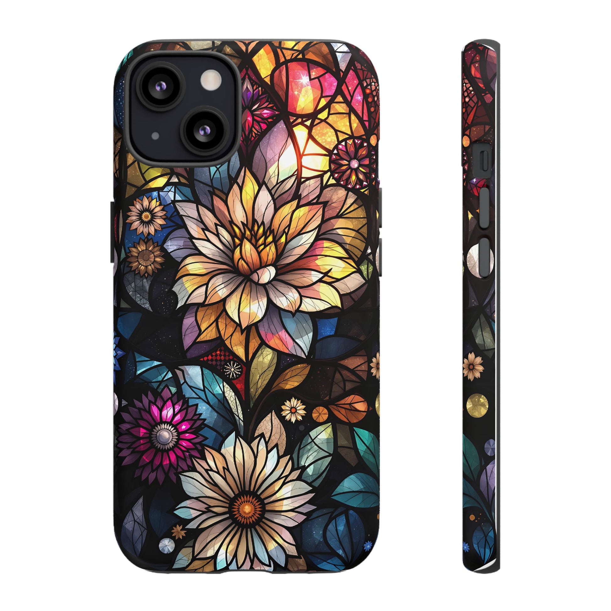 Floral Phone Case - Vibrant Petal Pattern, Tough Protection, Stylish Accessory, Gift for Nature Lovers, Eco-Friendly Design, Floral Art