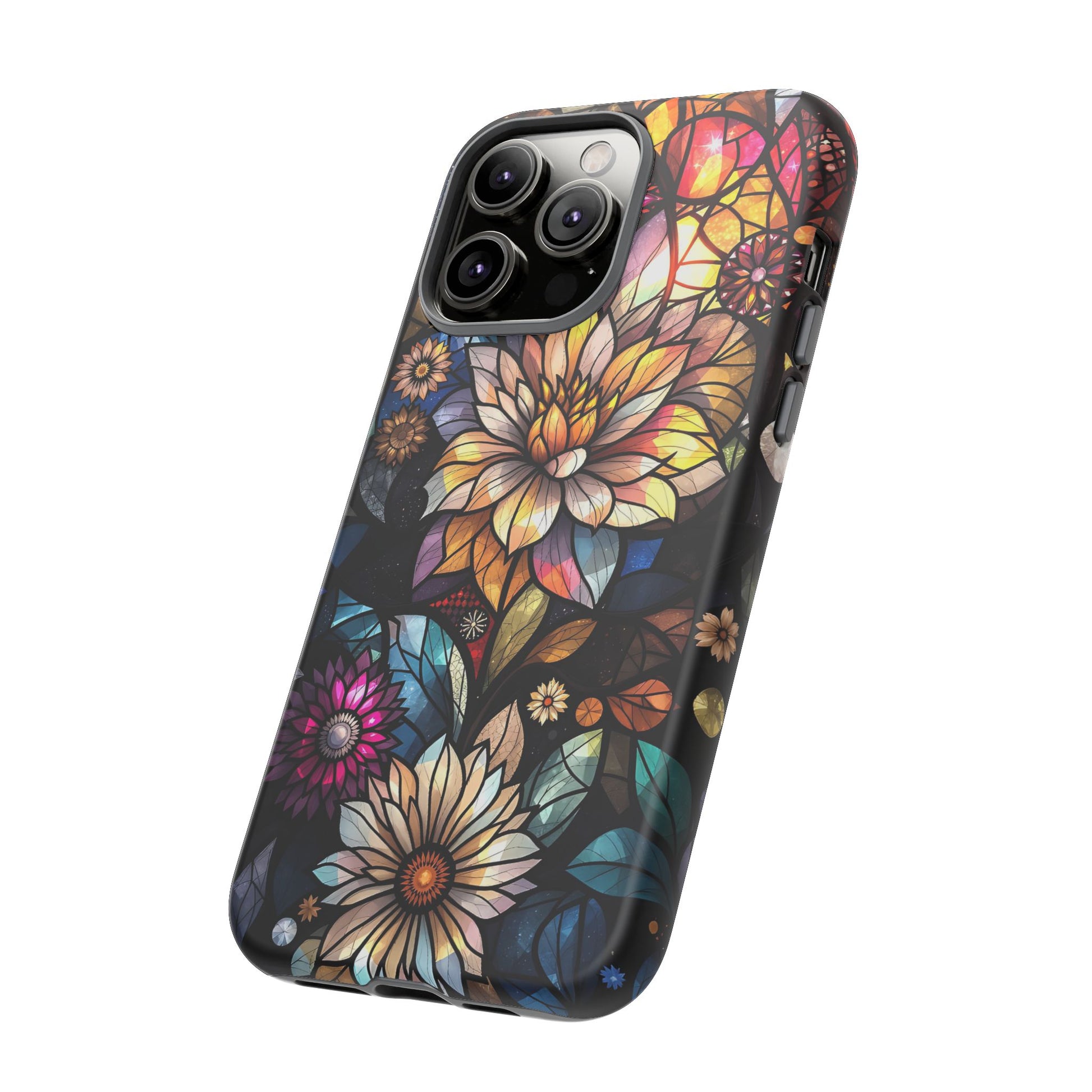 Floral Phone Case - Vibrant Petal Pattern, Tough Protection, Stylish Accessory, Gift for Nature Lovers, Eco-Friendly Design, Floral Art
