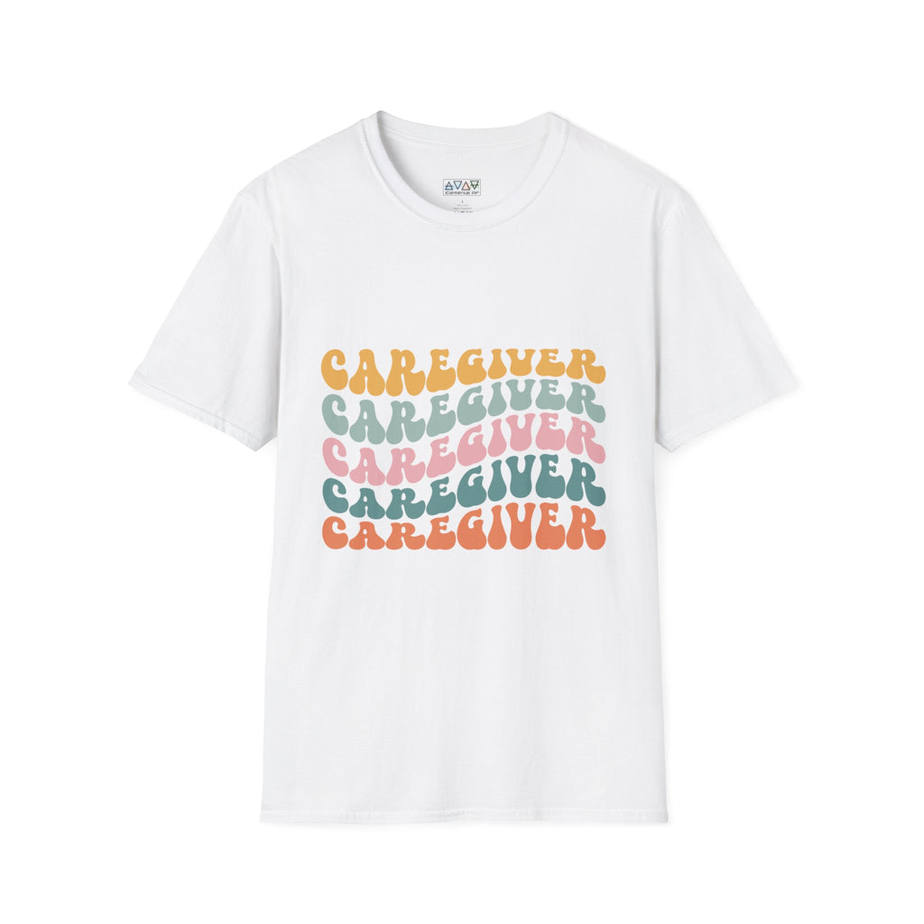 Caregiver Unisex Softstyle T-Shirt, Perfect Gift for Nurses, Health Workers, Caregivers, Appreciation Day, Wellness Wear