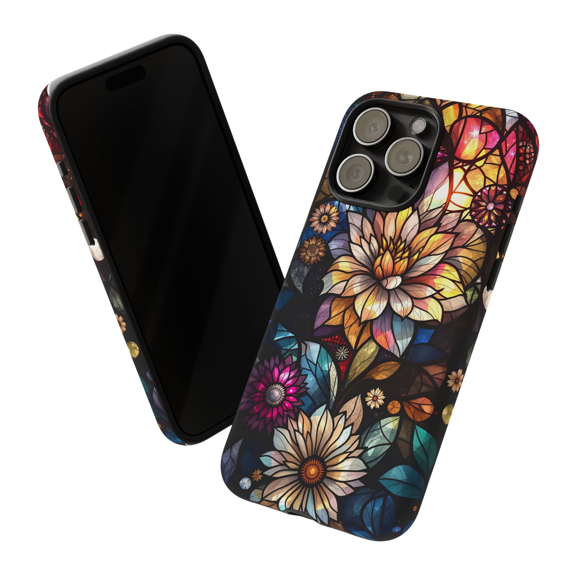 Floral Phone Case - Vibrant Petal Pattern, Tough Protection, Stylish Accessory, Gift for Nature Lovers, Eco-Friendly Design, Floral Art