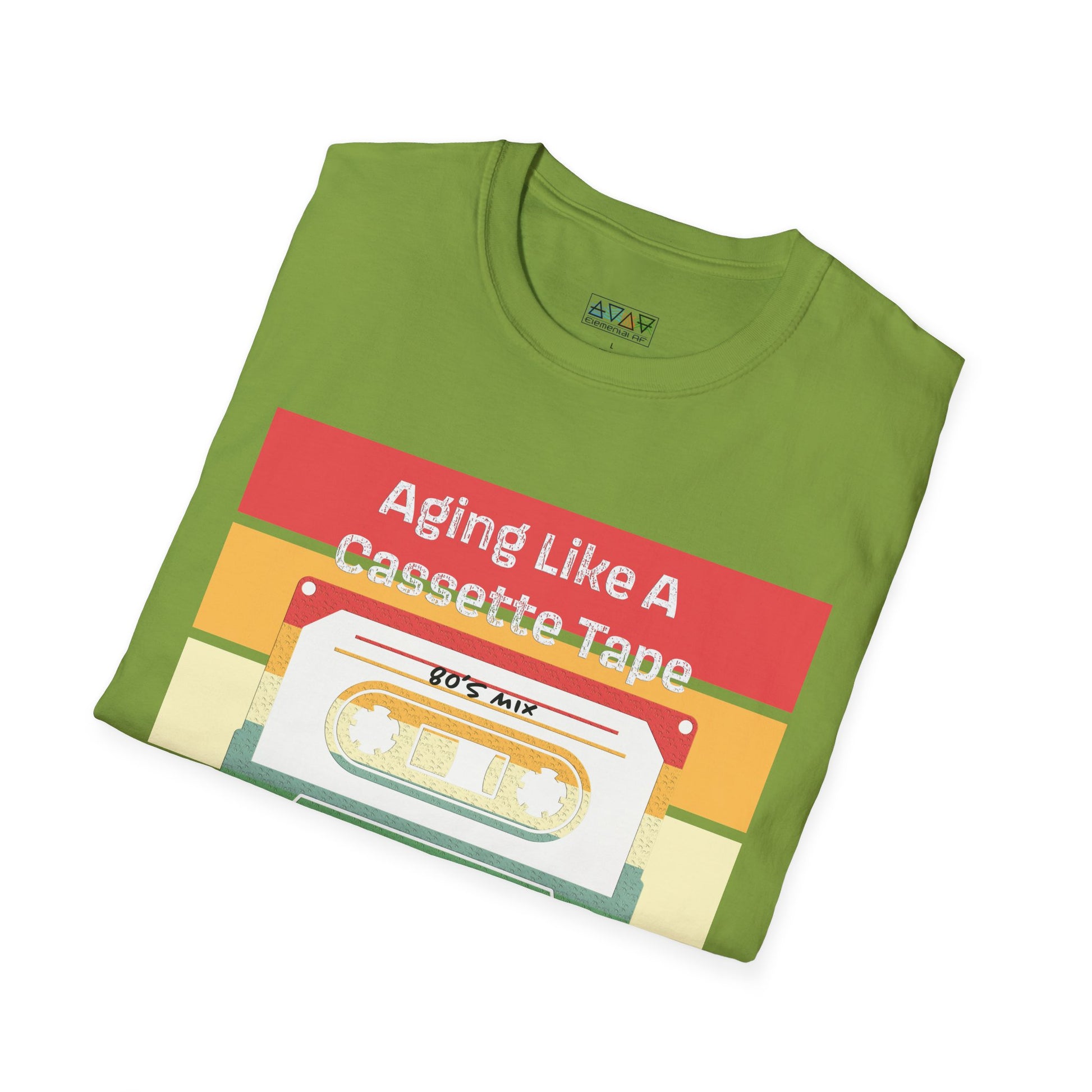 Retro Cassette Tape T-Shirt | Nostalgic Music Vibes, Fun Gift for Music Lovers, Casual Outfit, Birthday Present, Unisex Graphic Tee