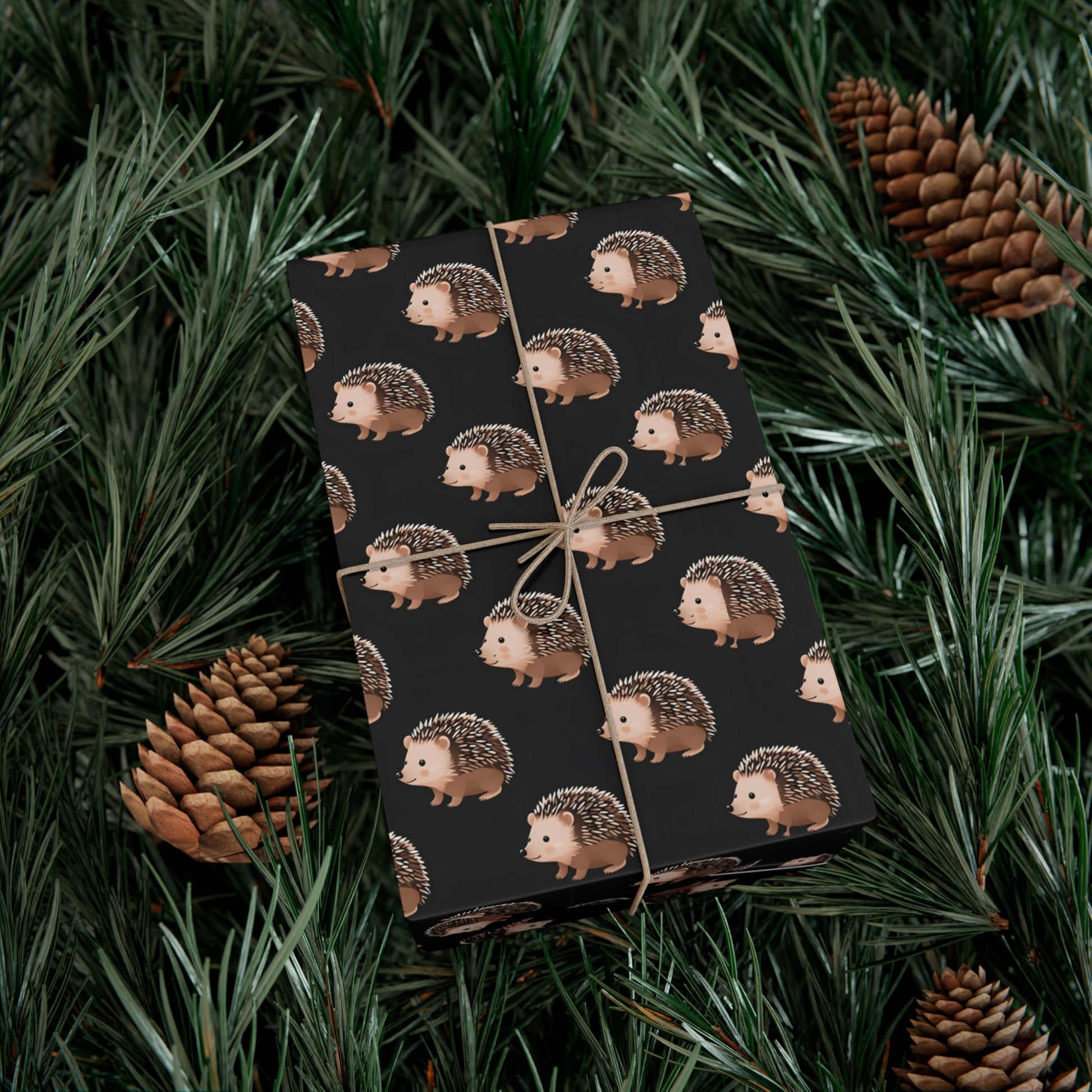 Gift Wrap Papers, Wrapping Paper with Cute Hedgehogs - Perfect for Gifts, Birthdays, Holidays, DIY Projects, Scrapbooking