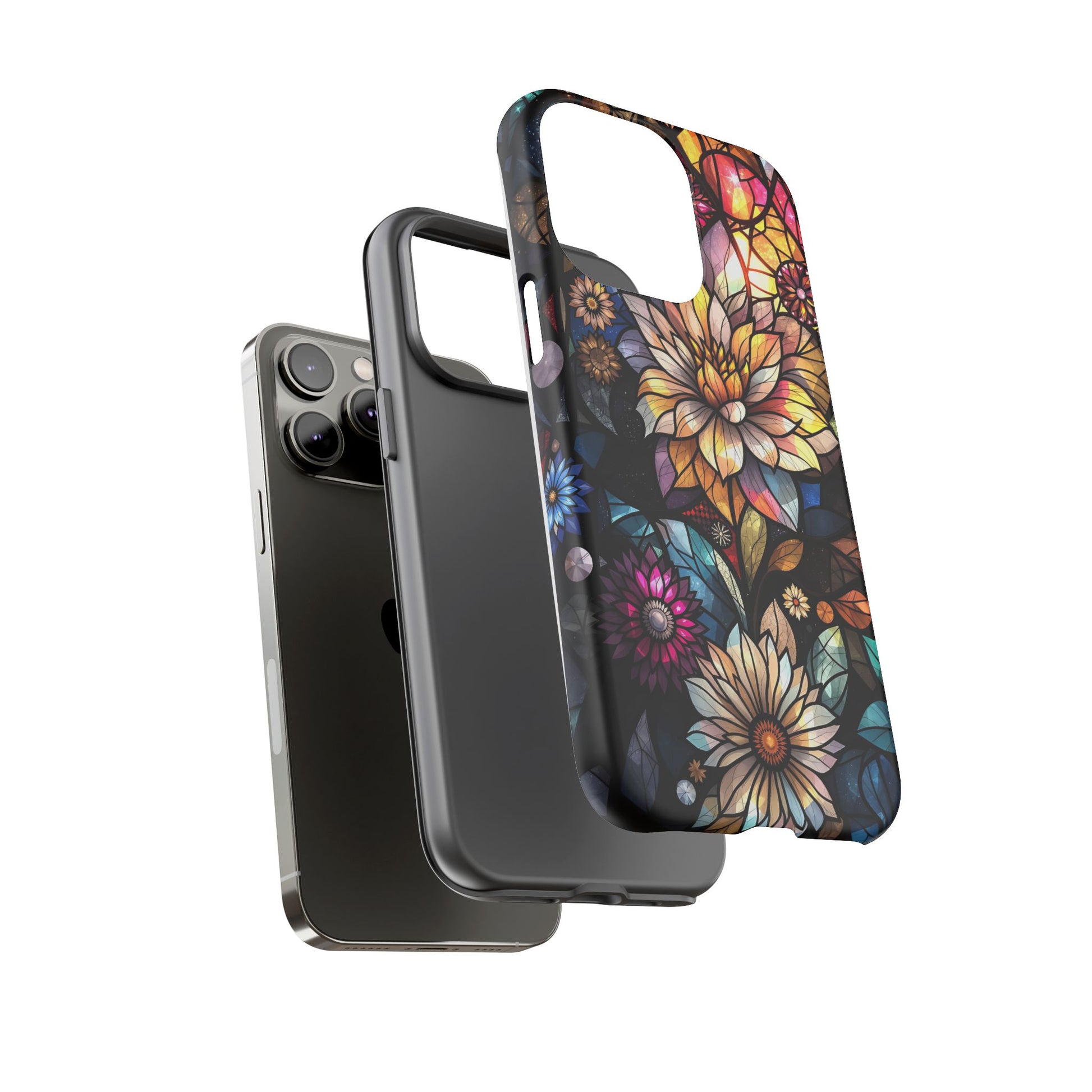 Floral Phone Case - Vibrant Petal Pattern, Tough Protection, Stylish Accessory, Gift for Nature Lovers, Eco-Friendly Design, Floral Art