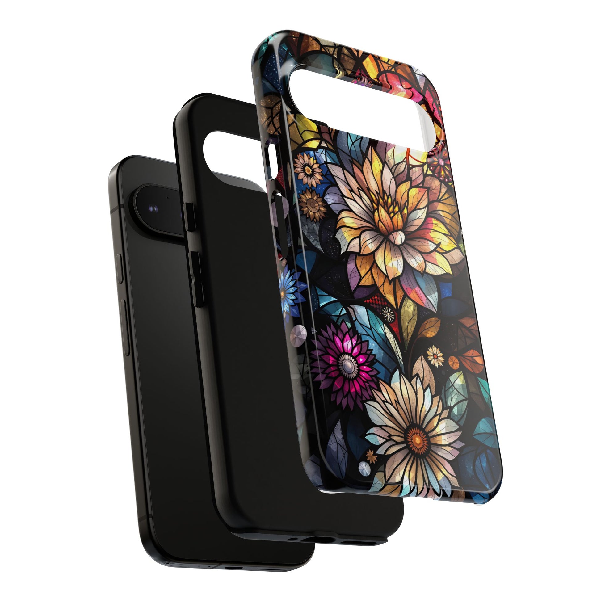 Floral Phone Case - Vibrant Petal Pattern, Tough Protection, Stylish Accessory, Gift for Nature Lovers, Eco-Friendly Design, Floral Art