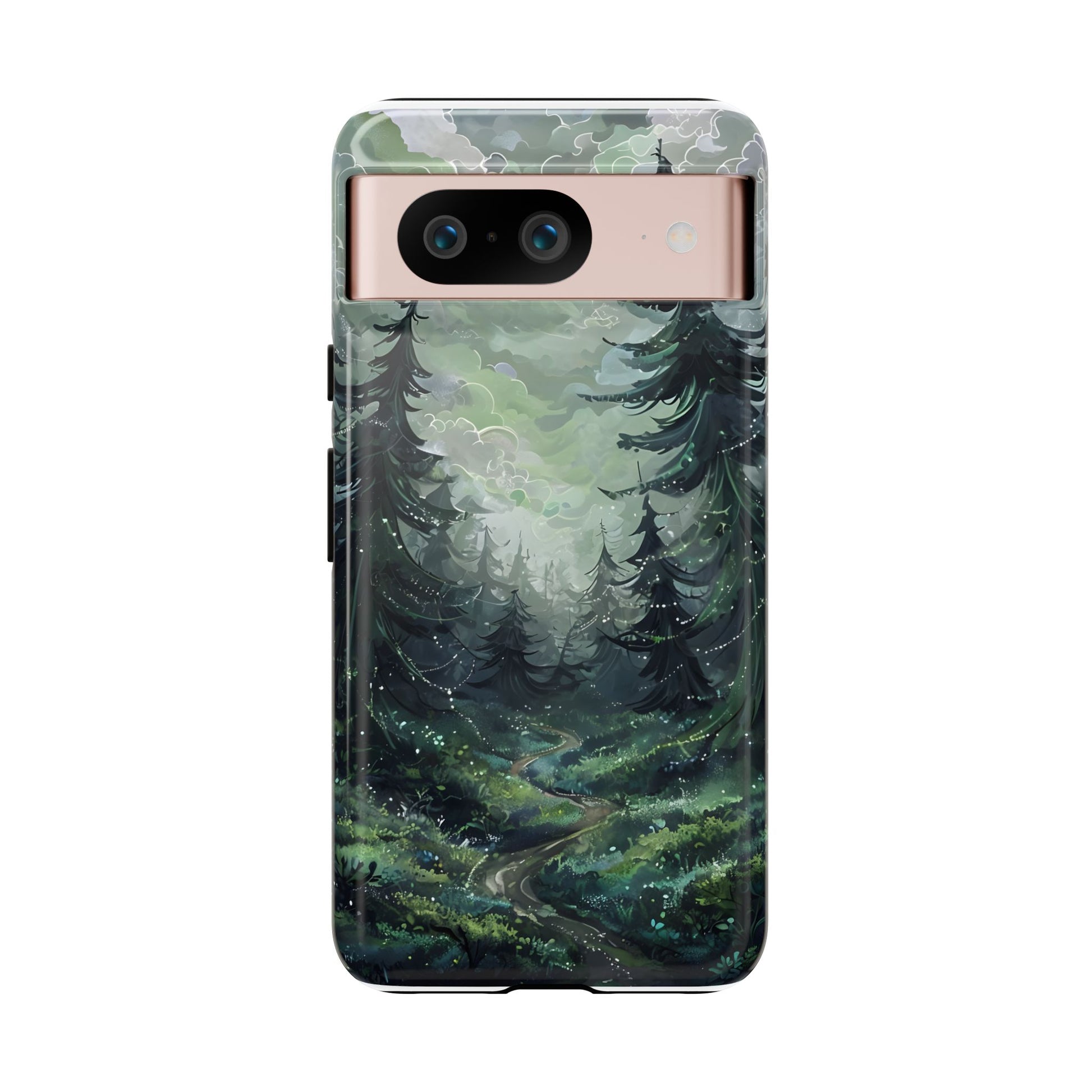 Phone Case, Whimsical Enchanted Forest, Tough Protective Cover, Unique Gift, Trendy