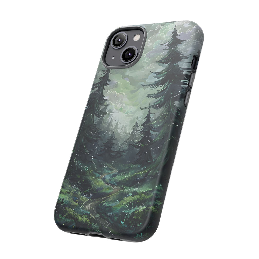 Phone Case, Whimsical Enchanted Forest, Tough Protective Cover, Unique Gift, Trendy