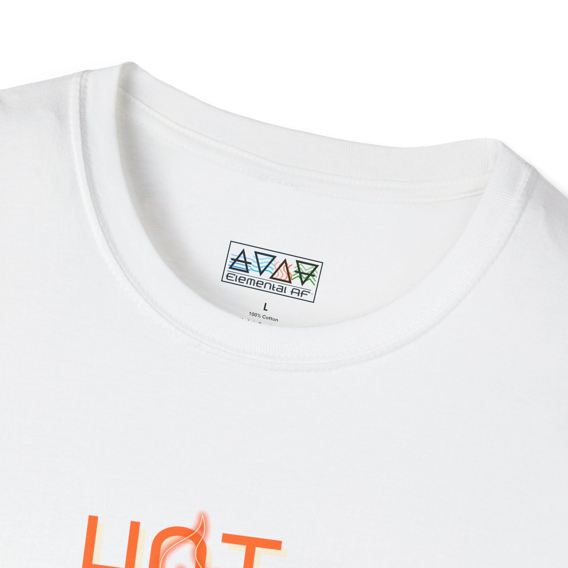 Hot Flashes & Cool Attitude Unisex T-Shirt, Funny Graphic Tee, Gift for Women, Casual Wear, Birthday Present, Summer Fashion