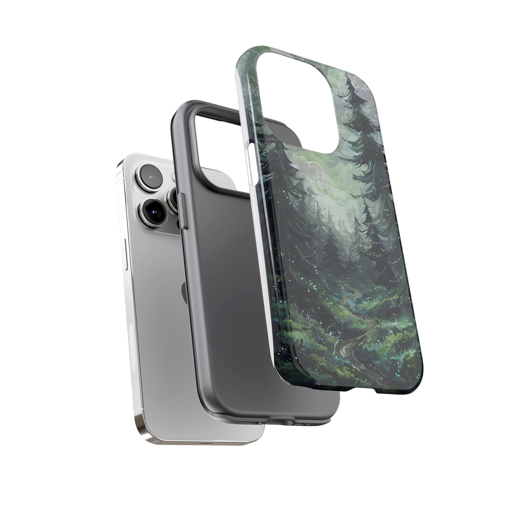 Phone Case, Whimsical Enchanted Forest, Tough Protective Cover, Unique Gift, Trendy