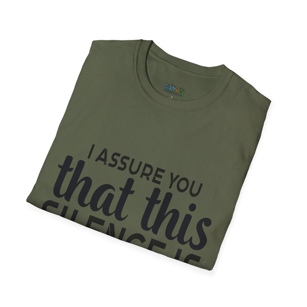 Funny Quote Unisex Softstyle T-Shirt, Casual tee, Gift for him/her, Humor shirt, Everyday wear, Conversation starter