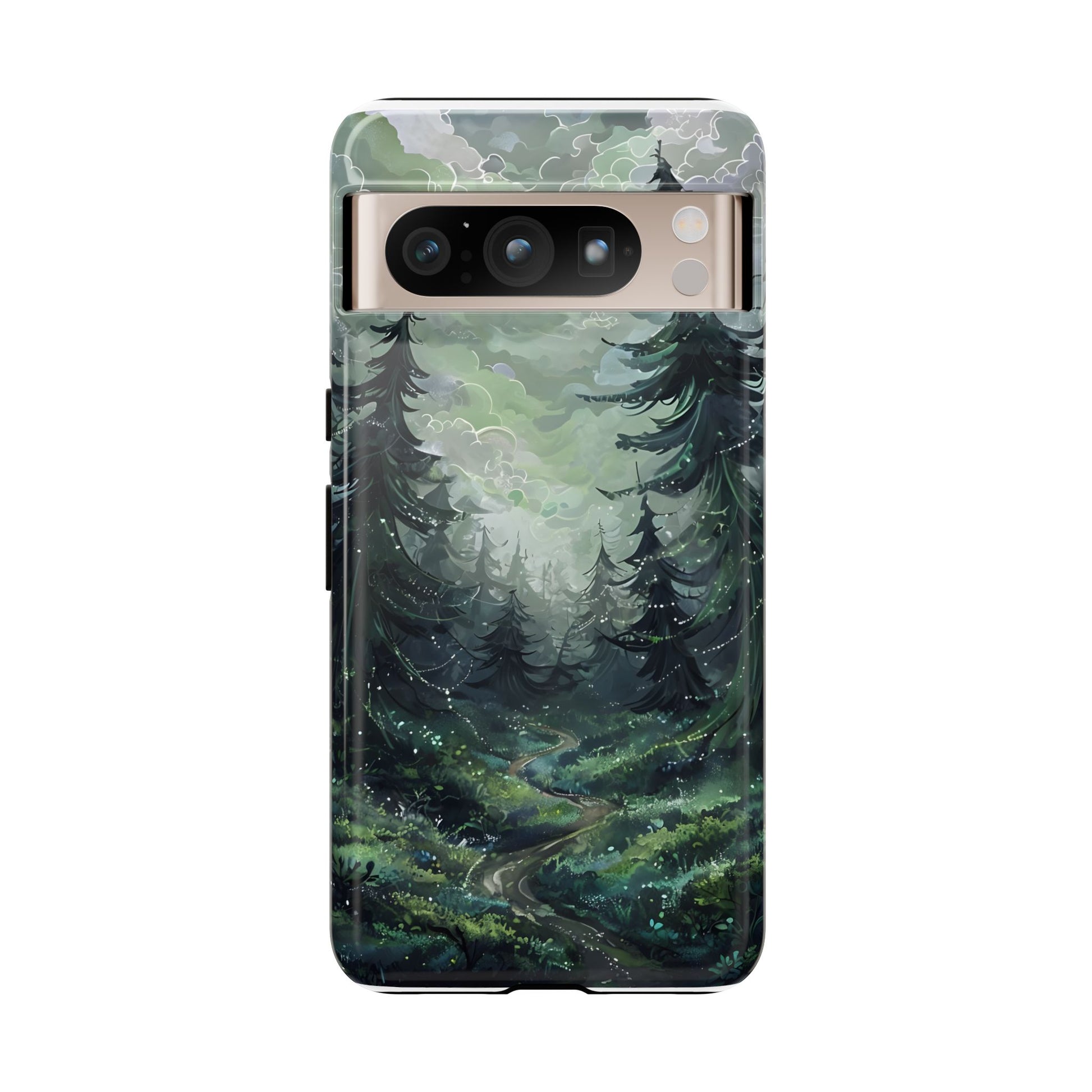 Phone Case, Whimsical Enchanted Forest, Tough Protective Cover, Unique Gift, Trendy