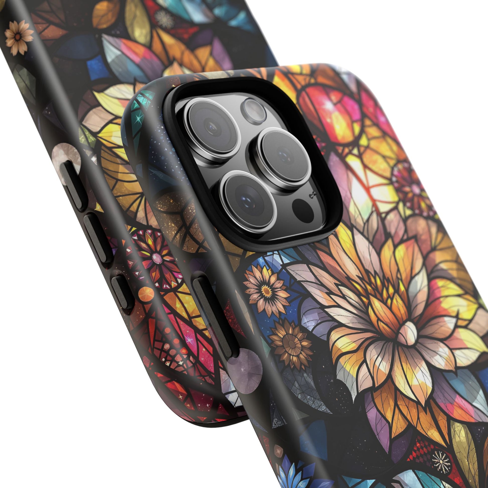 Floral Phone Case - Vibrant Petal Pattern, Tough Protection, Stylish Accessory, Gift for Nature Lovers, Eco-Friendly Design, Floral Art