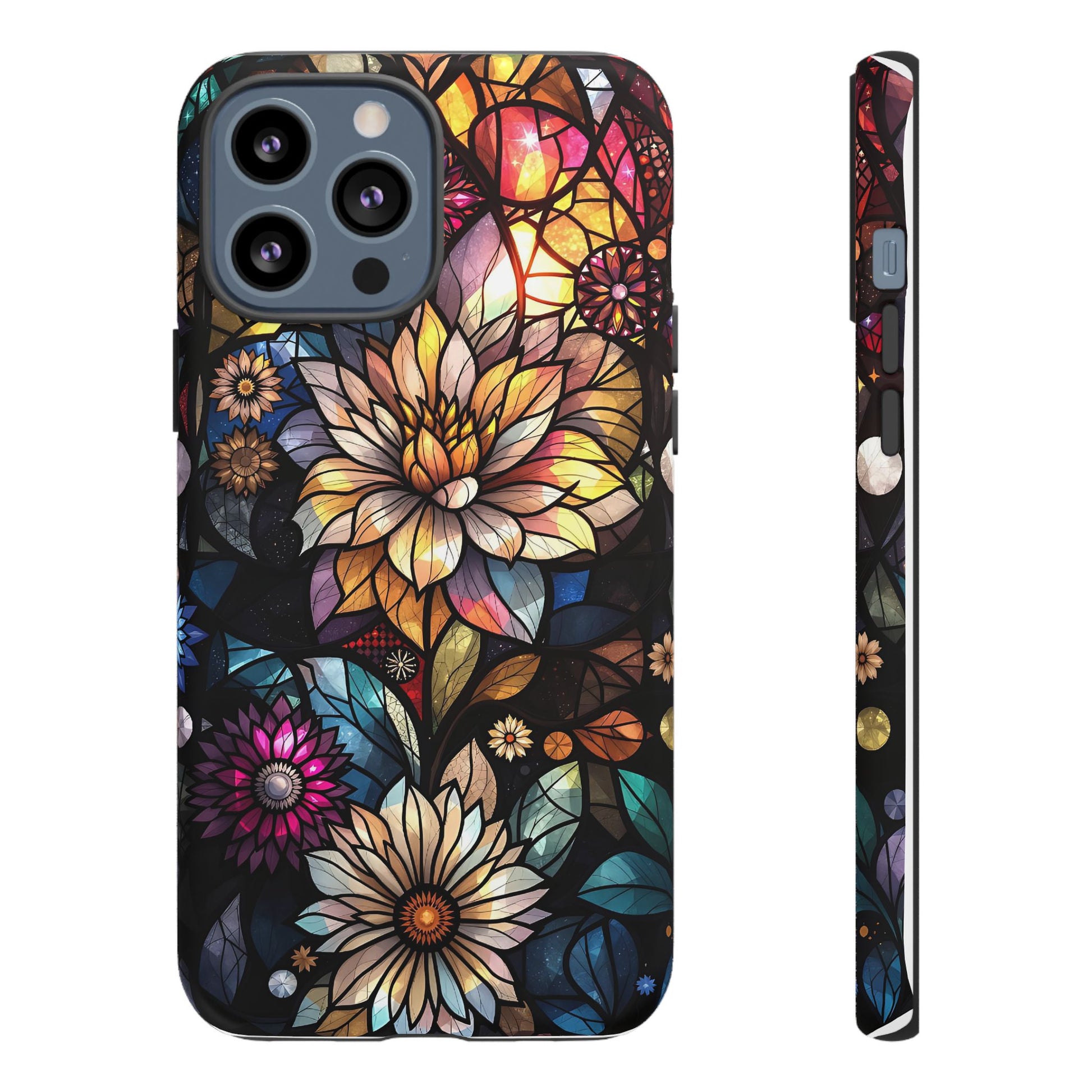Floral Phone Case - Vibrant Petal Pattern, Tough Protection, Stylish Accessory, Gift for Nature Lovers, Eco-Friendly Design, Floral Art