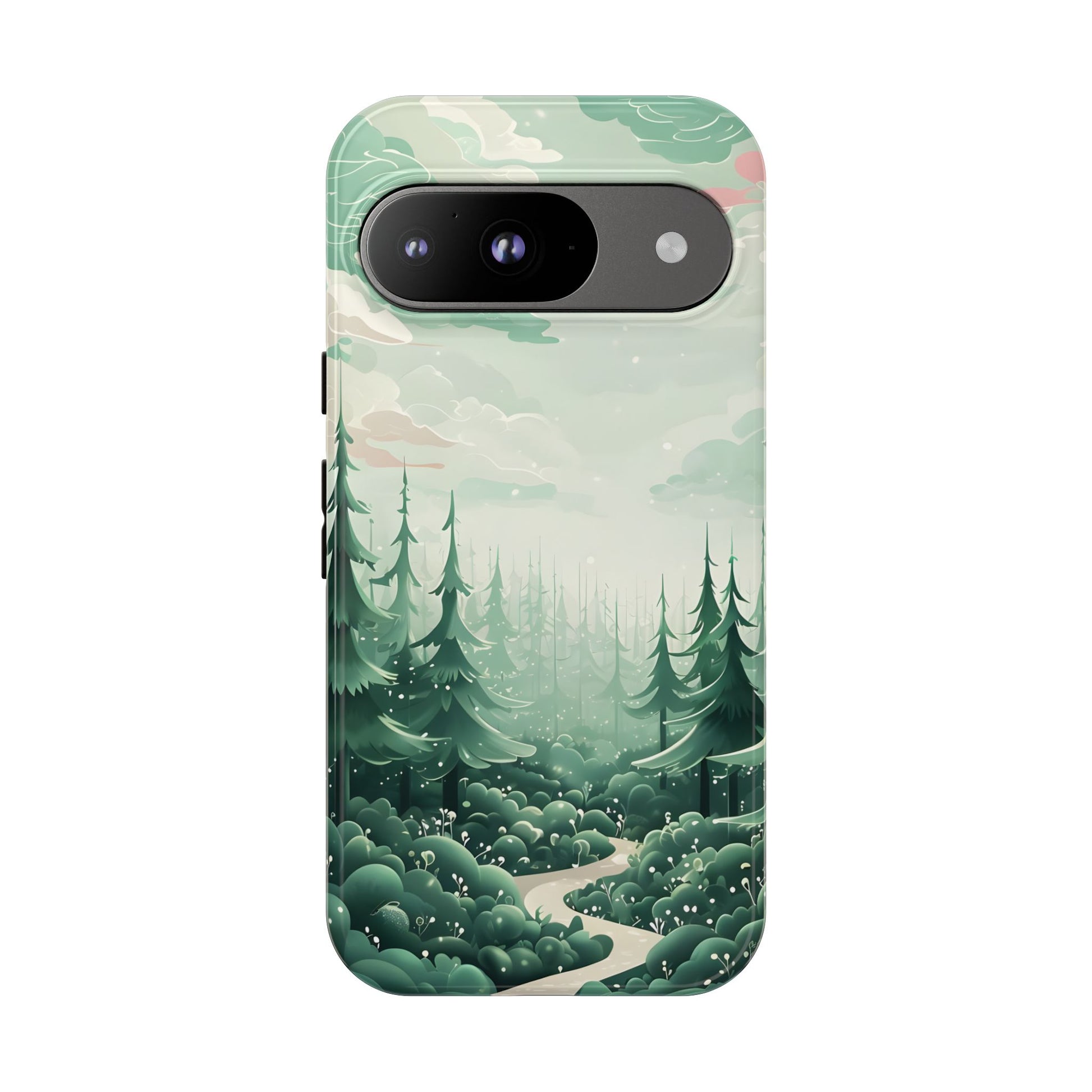 Phone Case, Tough Cover, Whimsical Enchanted Forest, Protective Phone Accessories, Forest Theme Phone Skin