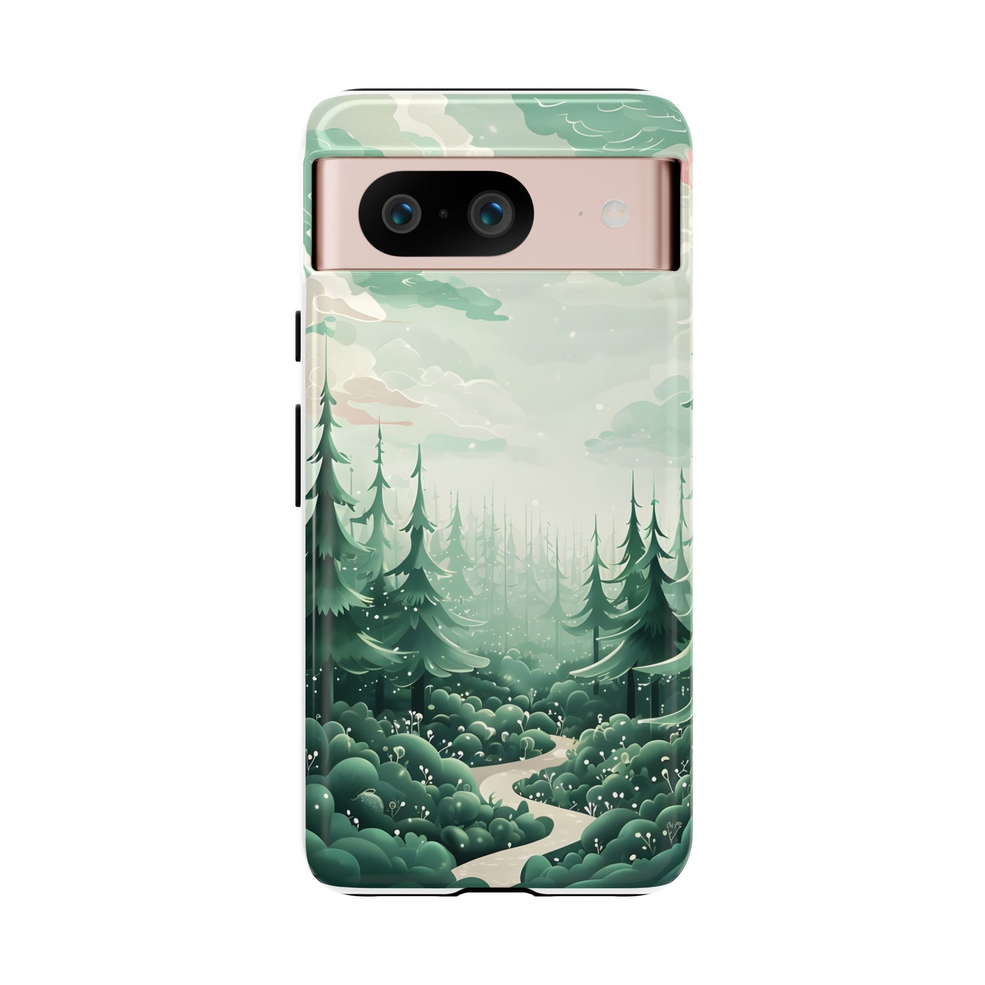 Phone Case, Tough Cover, Whimsical Enchanted Forest, Protective Phone Accessories, Forest Theme Phone Skin