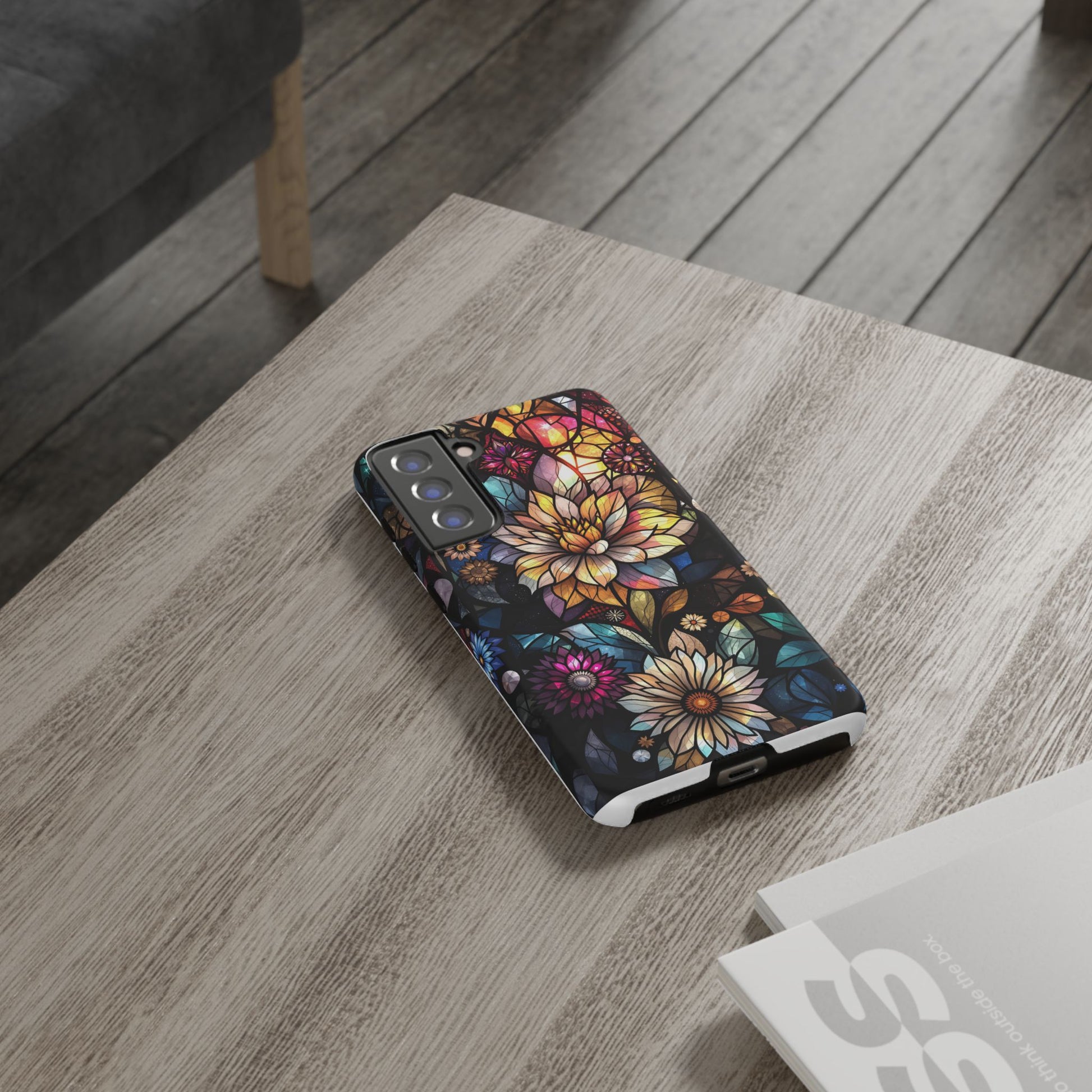 Floral Phone Case - Vibrant Petal Pattern, Tough Protection, Stylish Accessory, Gift for Nature Lovers, Eco-Friendly Design, Floral Art