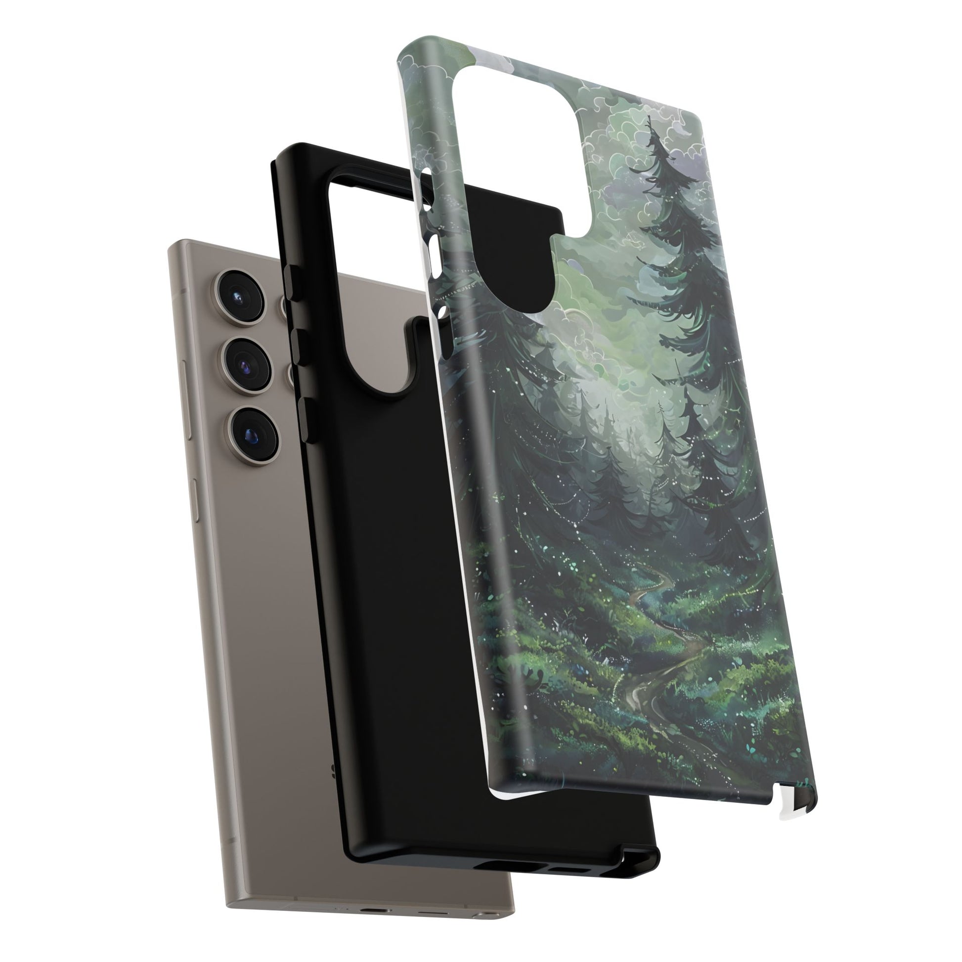 Phone Case, Whimsical Enchanted Forest, Tough Protective Cover, Unique Gift, Trendy