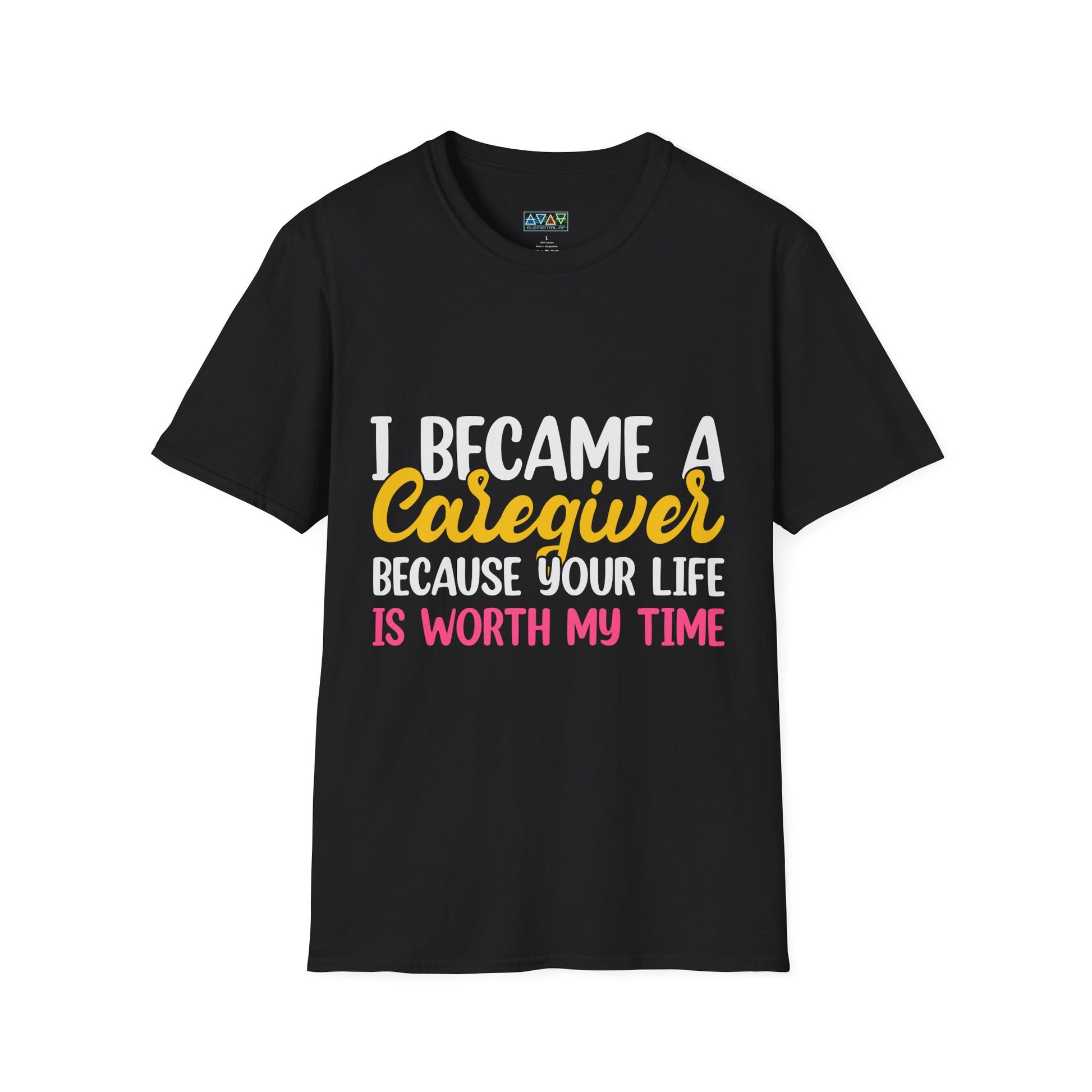 Caregiver Appreciation T-Shirt, Gift for Nurses or Healthcare Workers, Caregiver Life Tee, Supportive Quote Shirt, Nursing Humor Shirt,