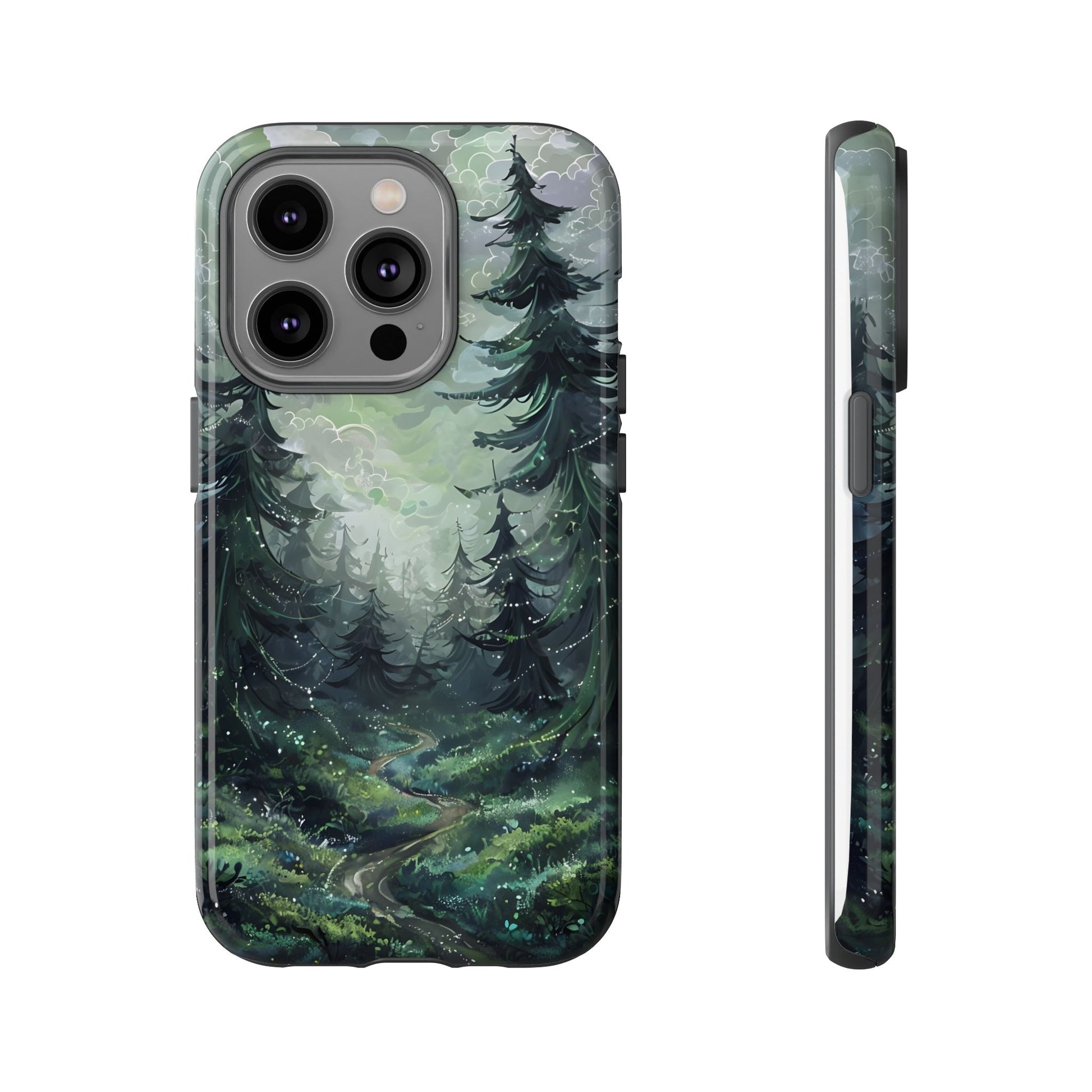 Phone Case, Whimsical Enchanted Forest, Tough Protective Cover, Unique Gift, Trendy