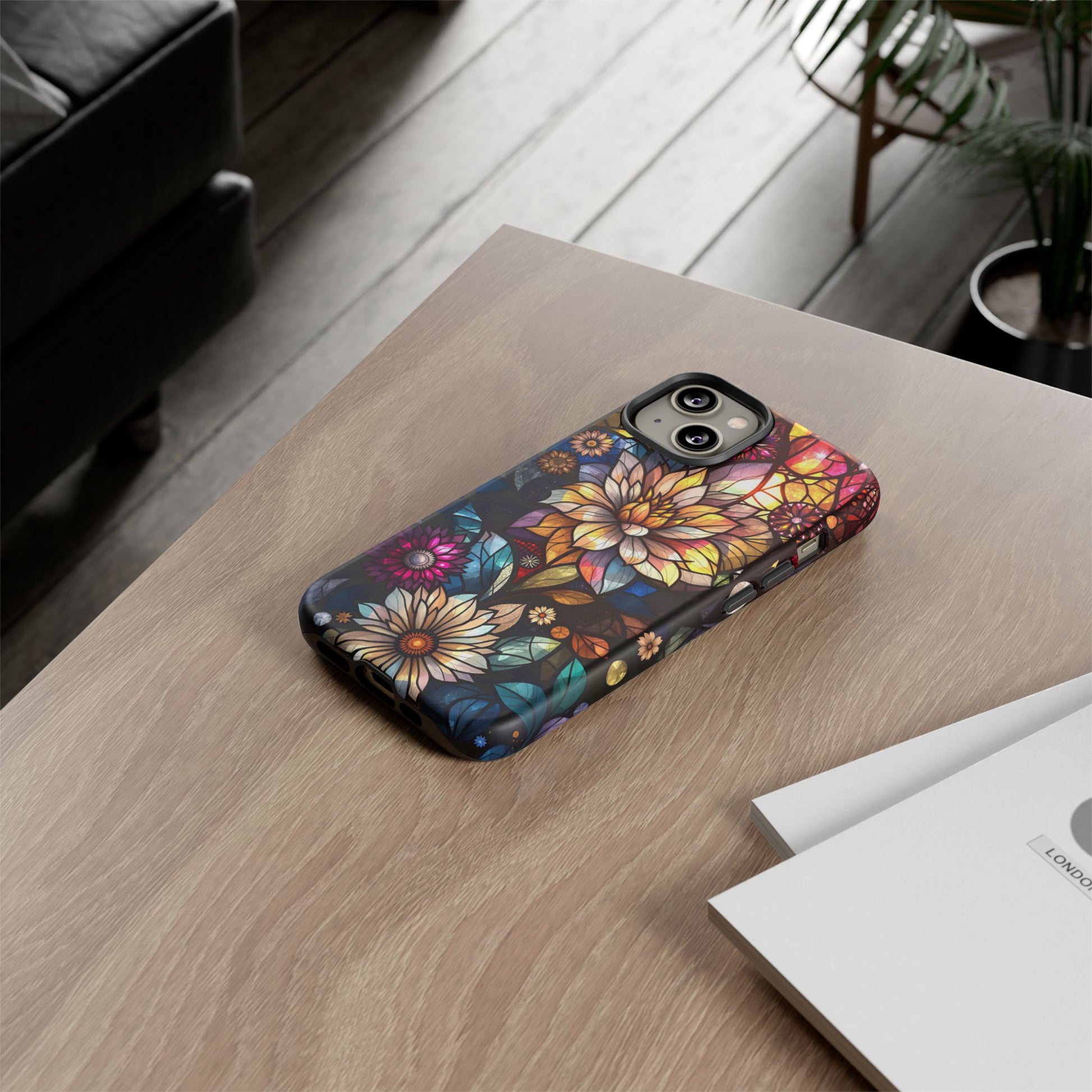 Floral Phone Case - Vibrant Petal Pattern, Tough Protection, Stylish Accessory, Gift for Nature Lovers, Eco-Friendly Design, Floral Art