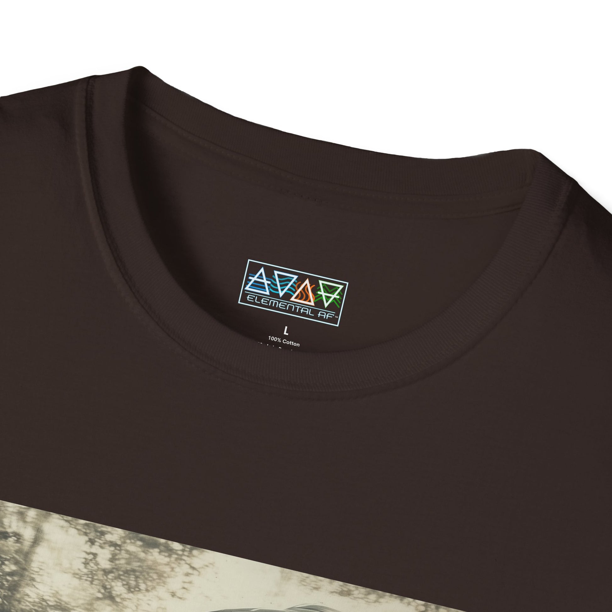 Bigfoot and UFO Unisex T-Shirt, Fun Graphic Tee for Nature Lovers, Quirky Gift for Campers, Outdoor Adventure Apparel
