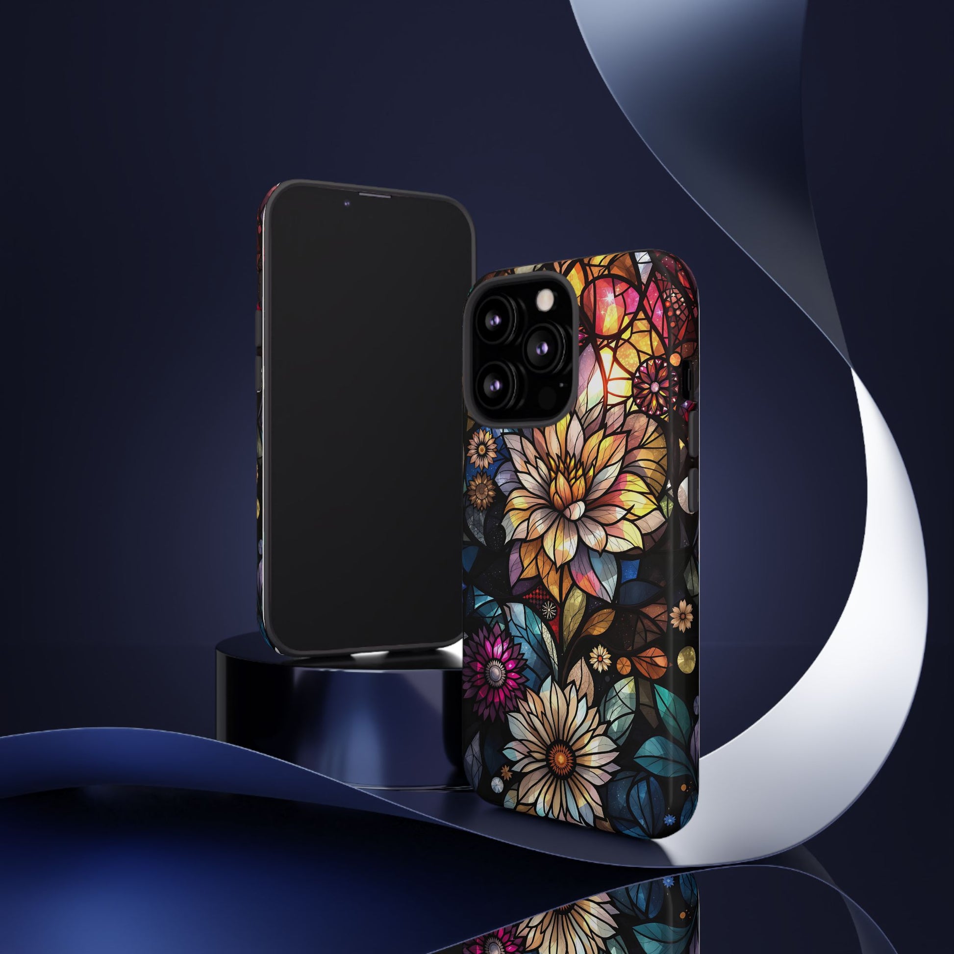 Floral Phone Case - Vibrant Petal Pattern, Tough Protection, Stylish Accessory, Gift for Nature Lovers, Eco-Friendly Design, Floral Art