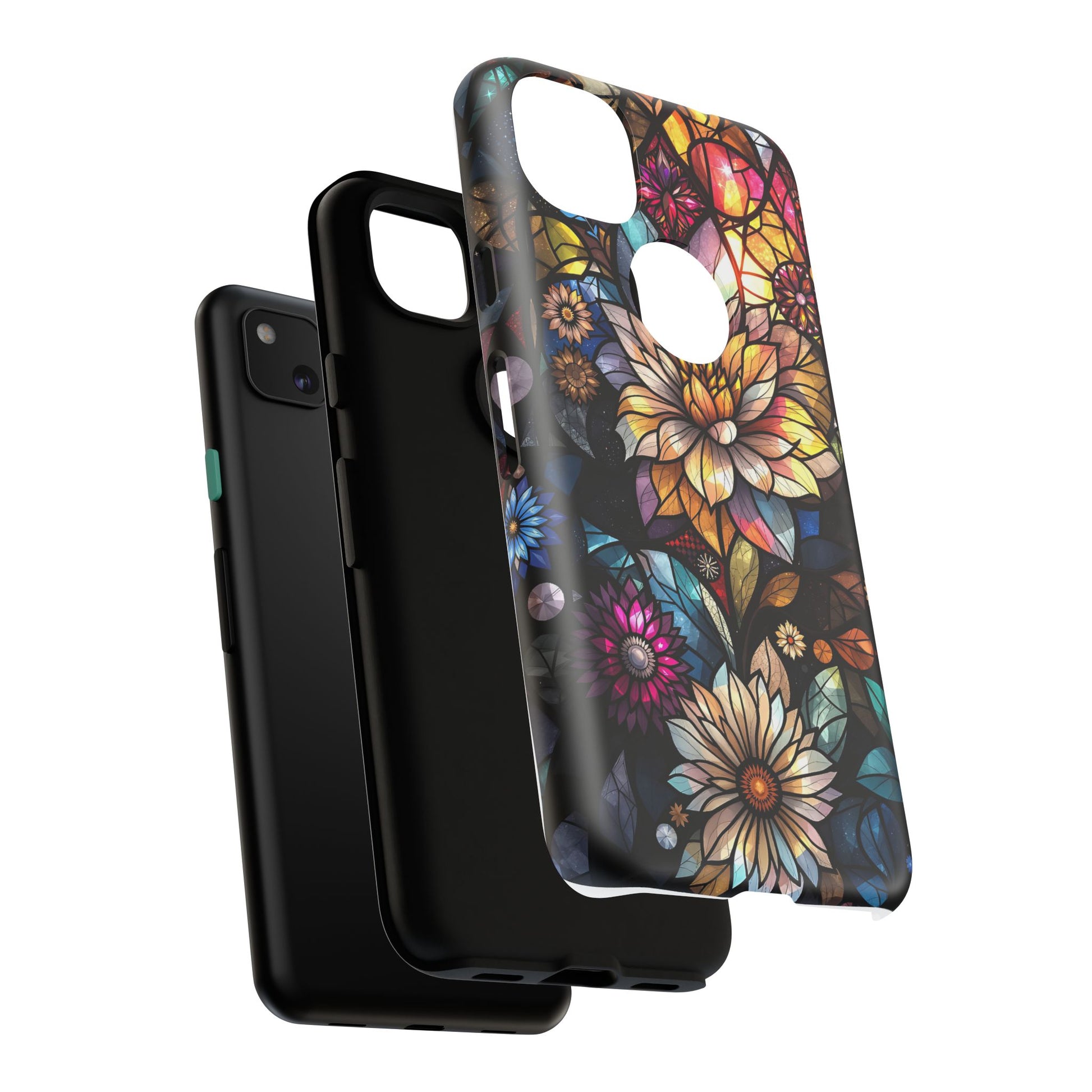 Floral Phone Case - Vibrant Petal Pattern, Tough Protection, Stylish Accessory, Gift for Nature Lovers, Eco-Friendly Design, Floral Art