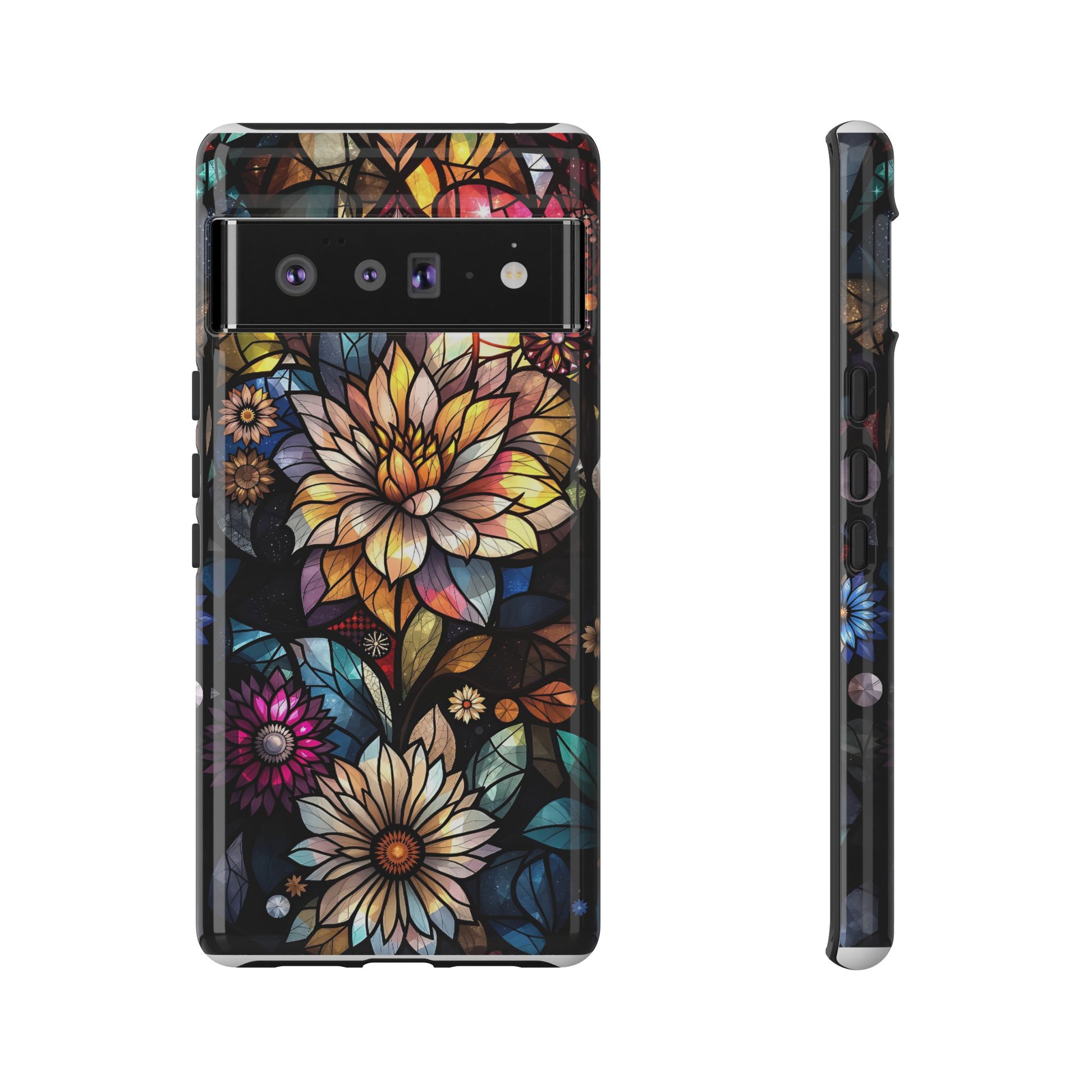 Floral Phone Case - Vibrant Petal Pattern, Tough Protection, Stylish Accessory, Gift for Nature Lovers, Eco-Friendly Design, Floral Art