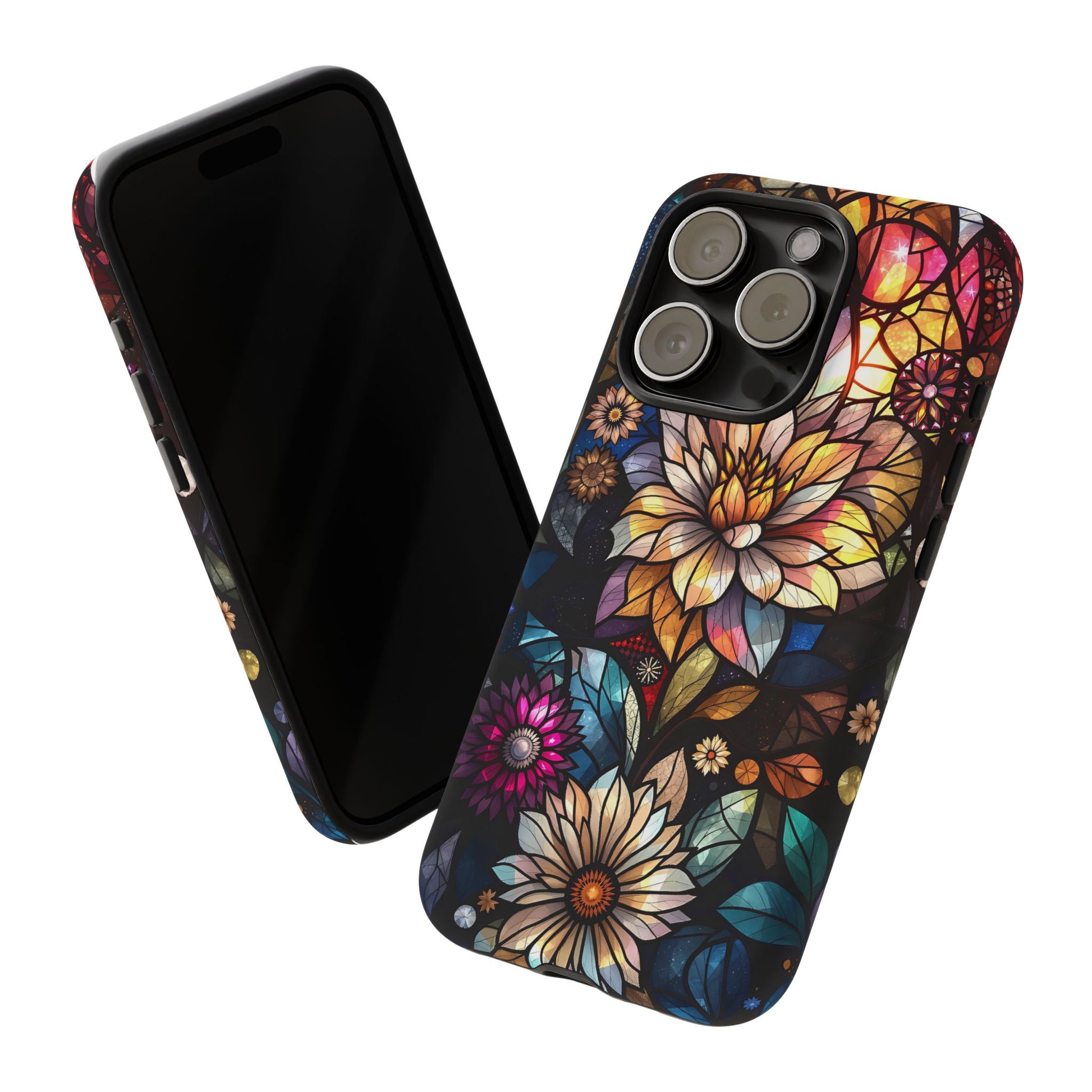 Floral Phone Case - Vibrant Petal Pattern, Tough Protection, Stylish Accessory, Gift for Nature Lovers, Eco-Friendly Design, Floral Art