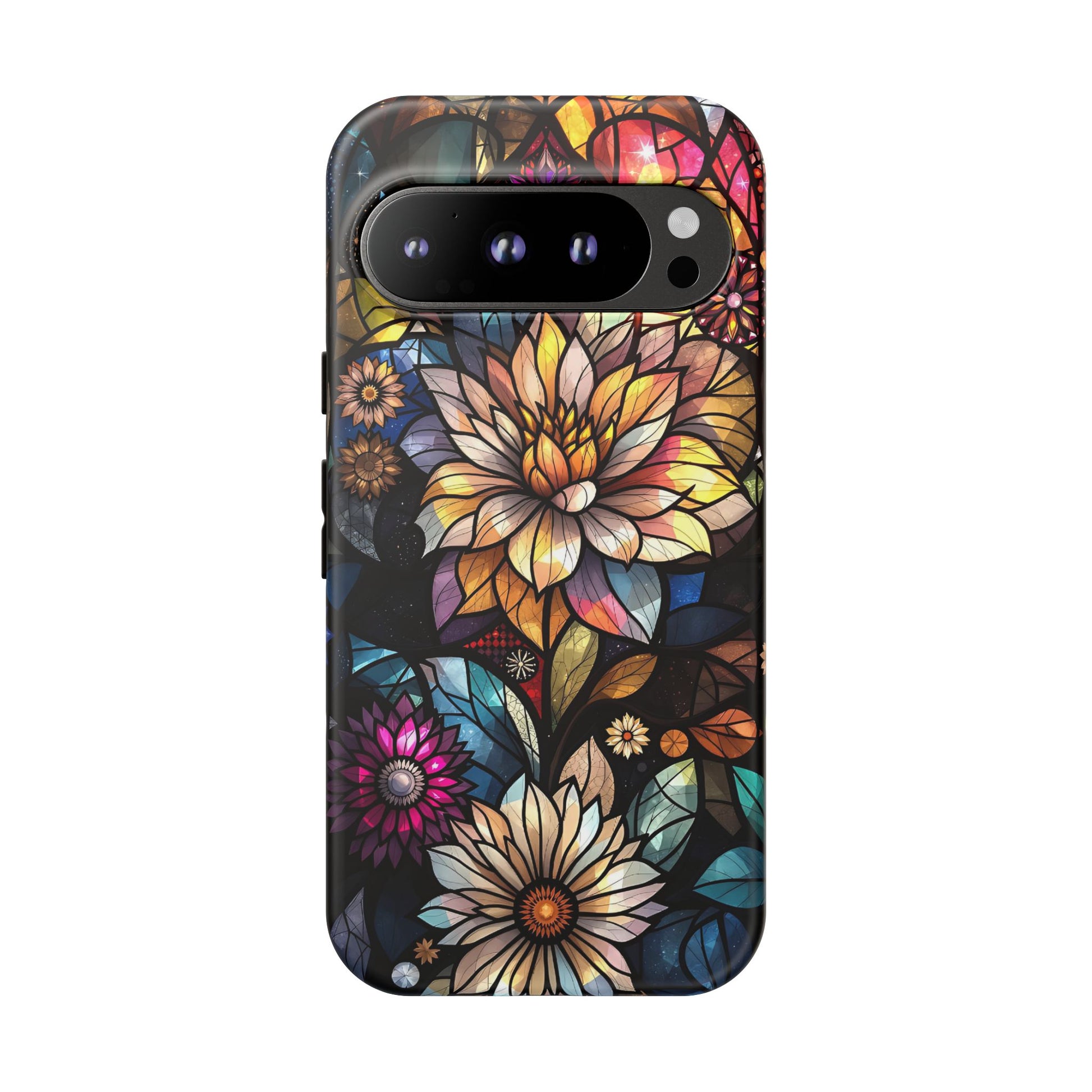 Floral Phone Case - Vibrant Petal Pattern, Tough Protection, Stylish Accessory, Gift for Nature Lovers, Eco-Friendly Design, Floral Art
