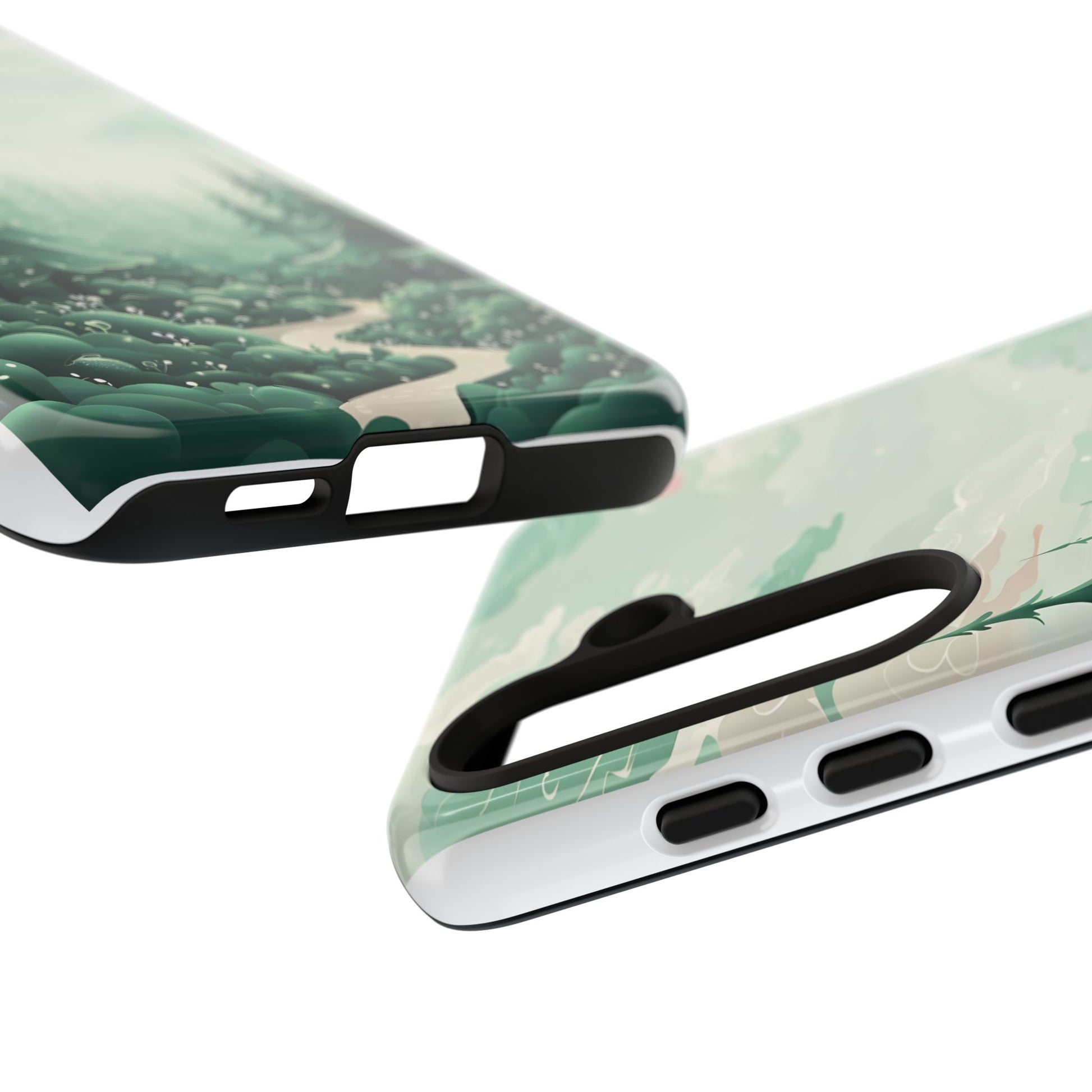 Phone Case, Tough Cover, Whimsical Enchanted Forest, Protective Phone Accessories, Forest Theme Phone Skin