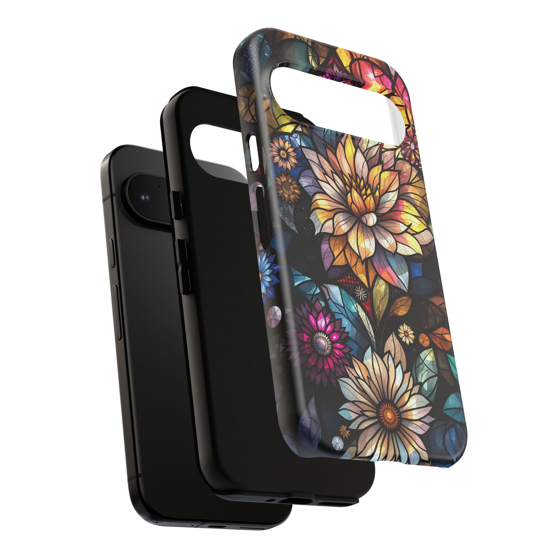 Floral Phone Case - Vibrant Petal Pattern, Tough Protection, Stylish Accessory, Gift for Nature Lovers, Eco-Friendly Design, Floral Art