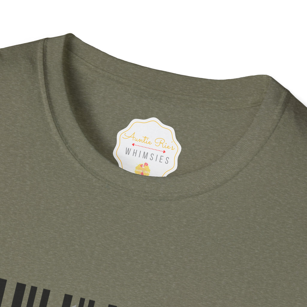 Nature-Tech Unisex T-Shirt - Minimalist Digital Artwork Design