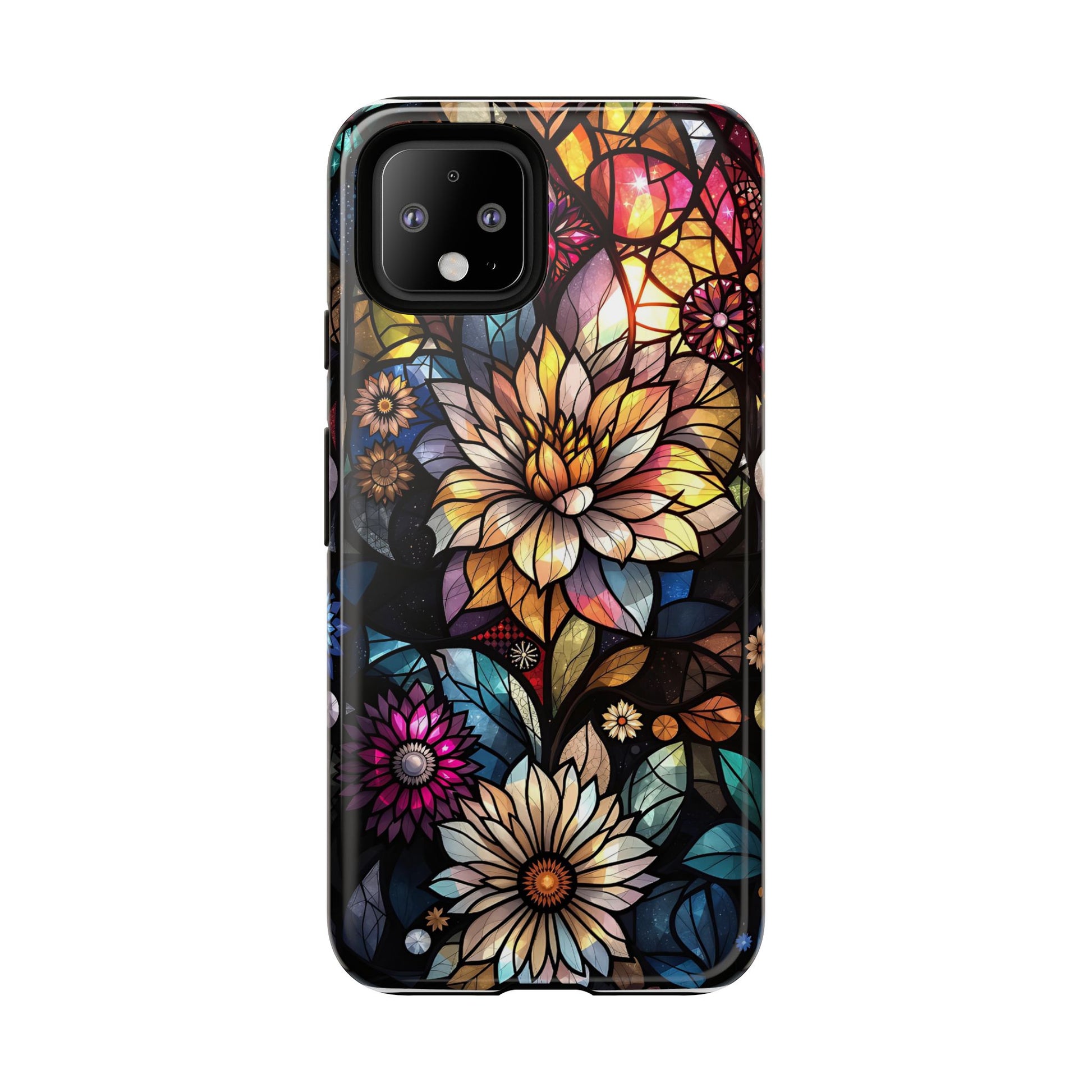 Floral Phone Case - Vibrant Petal Pattern, Tough Protection, Stylish Accessory, Gift for Nature Lovers, Eco-Friendly Design, Floral Art